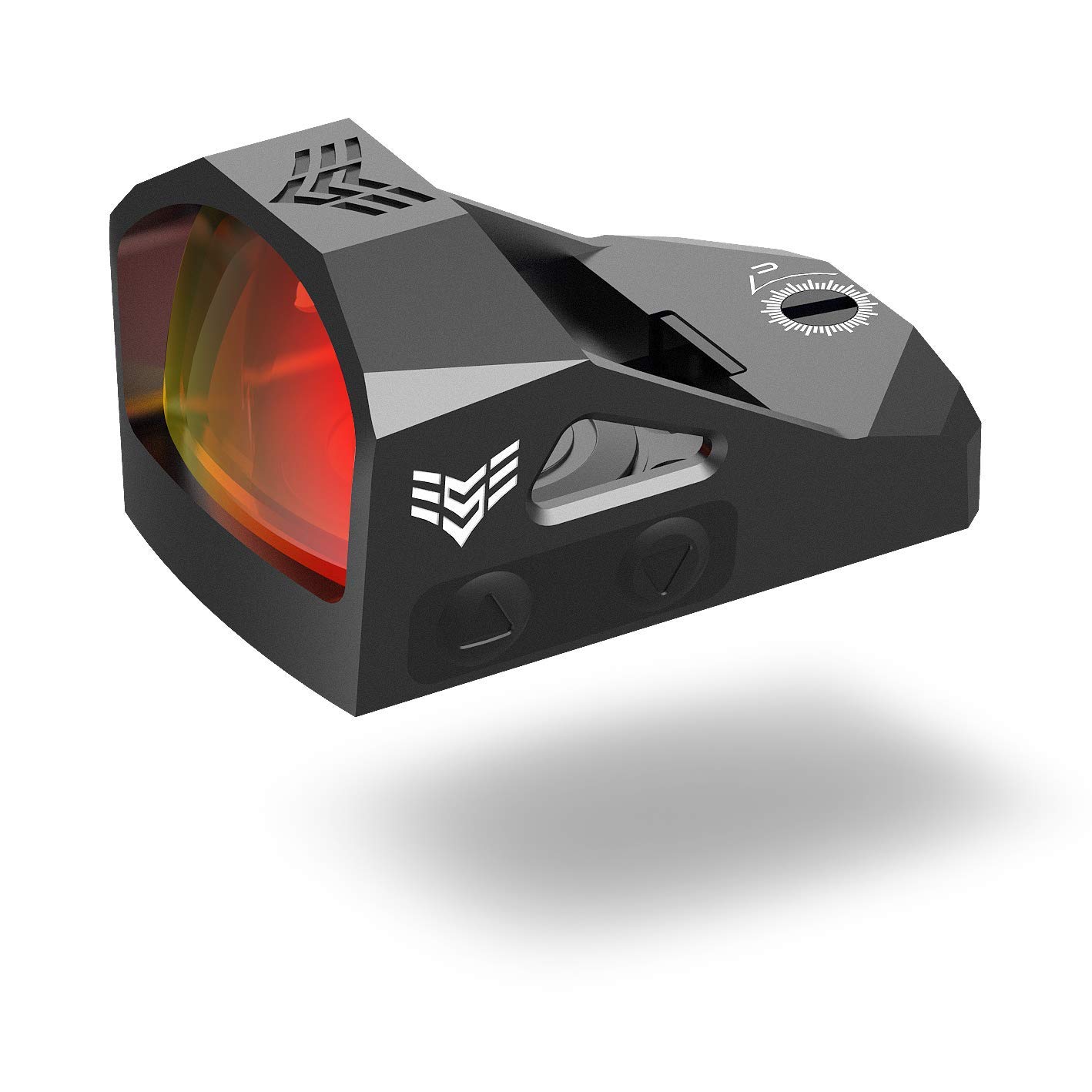 Swampfox Justice 1x27 & Liberty 1x22 Micro Reflex Red Dot Sights (RMR Pistol Cut) 3 MOA Reticle - Red Dot