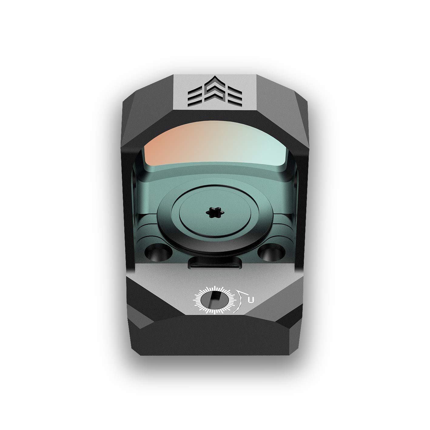 Swampfox Justice 1x27 & Liberty 1x22 Micro Reflex Red Dot Sights (RMR Pistol Cut) 3 MOA Reticle - Red Dot