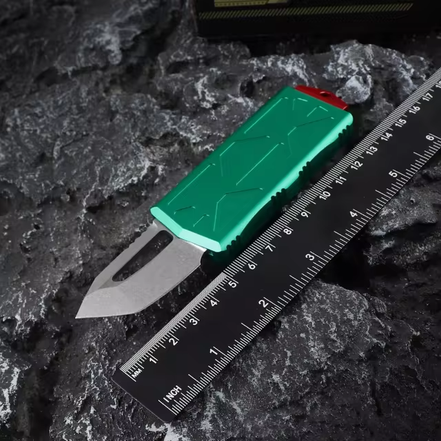 Flying Fish Bounty Hunter Tactical Knife - D2 blade CNC precision grinding, suitable for outdoor camping and survival, men's daily carry tool, Valentine's Day gift