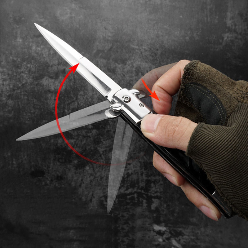 (🔥Last Day Promotion - 50%OFF) Handmade Old School Italian Stiletto Pocket Knife