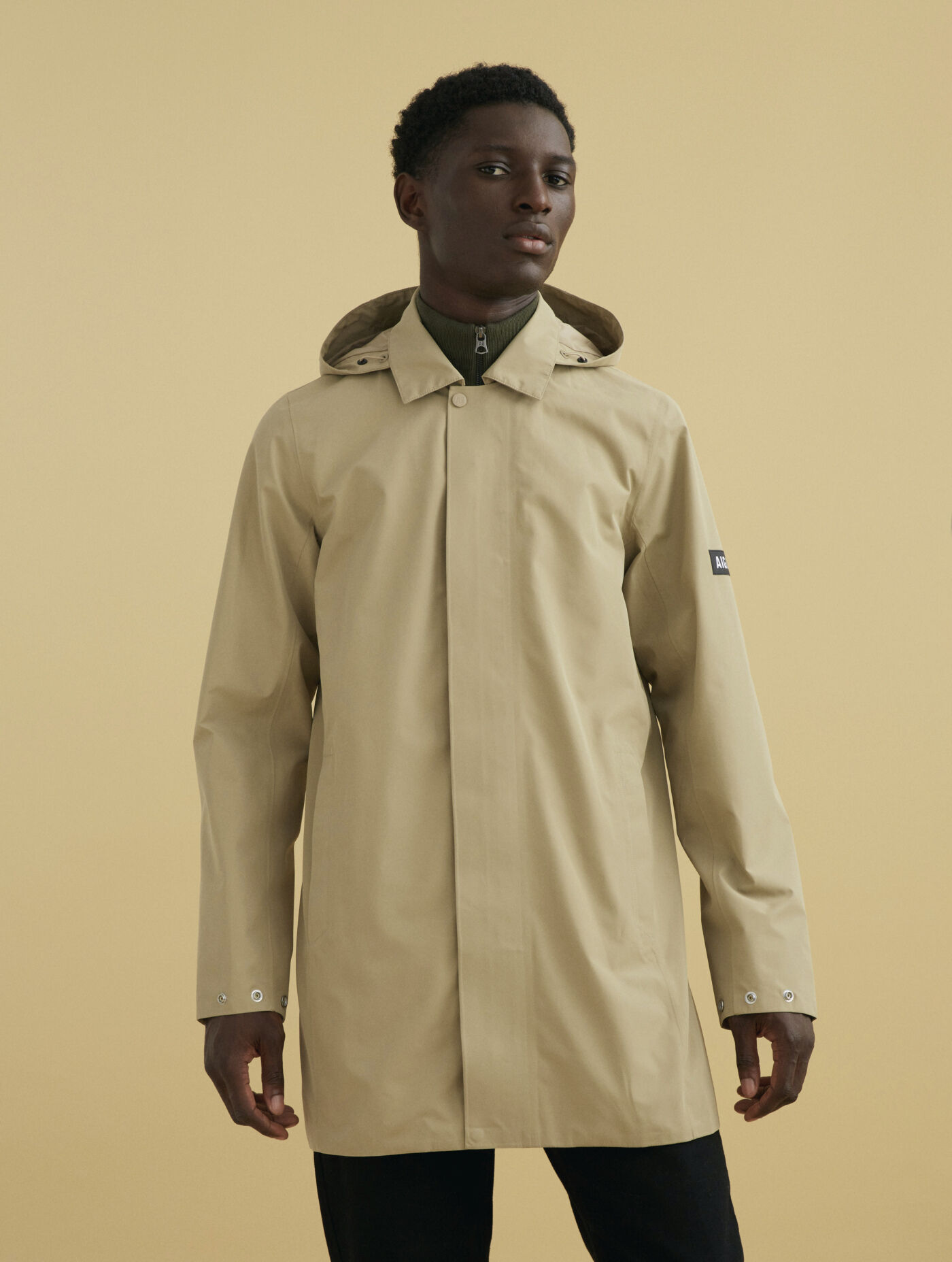Long hooded Gore-Tex&reg; parka
