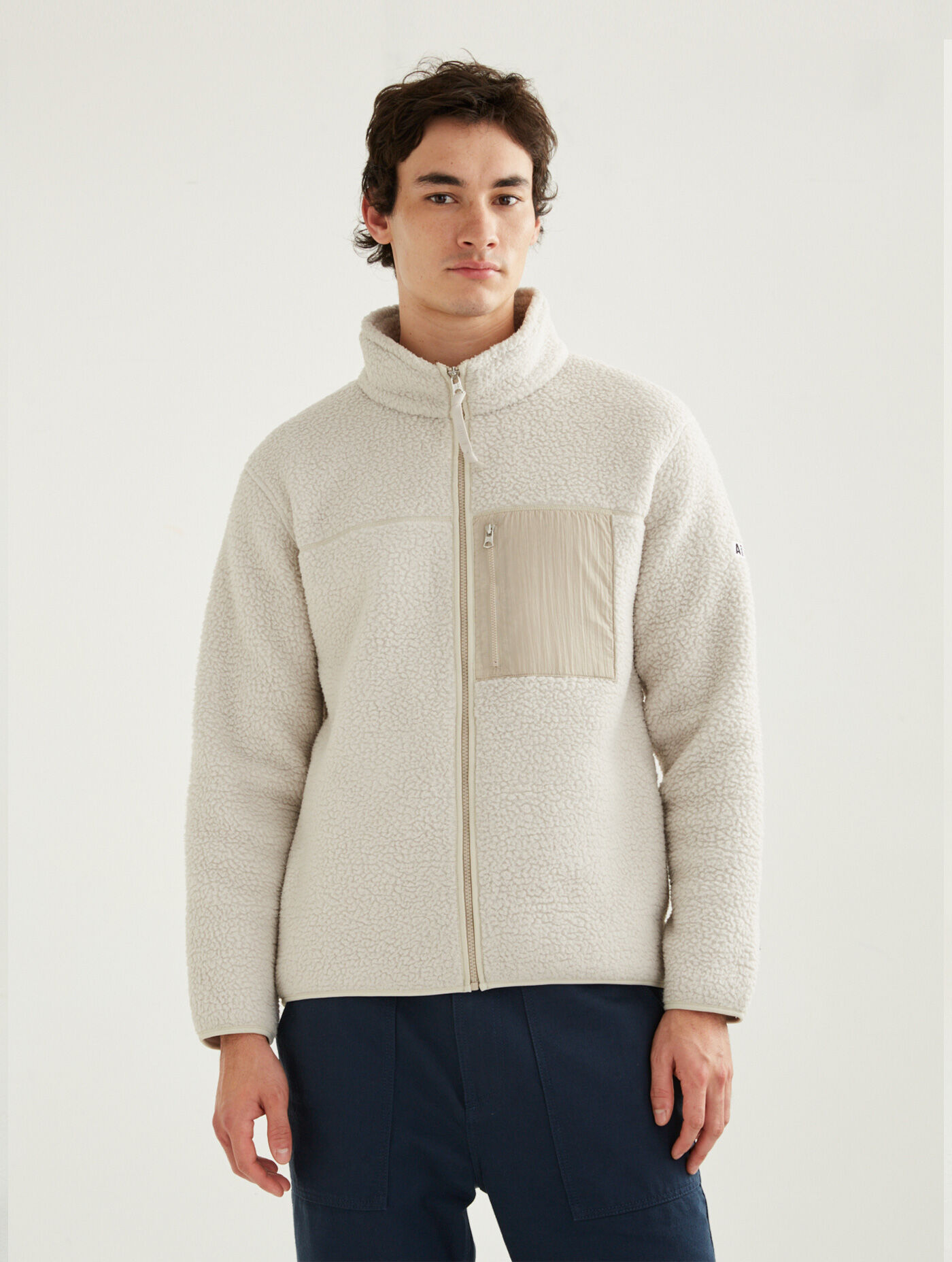 Sherpa zip fleece