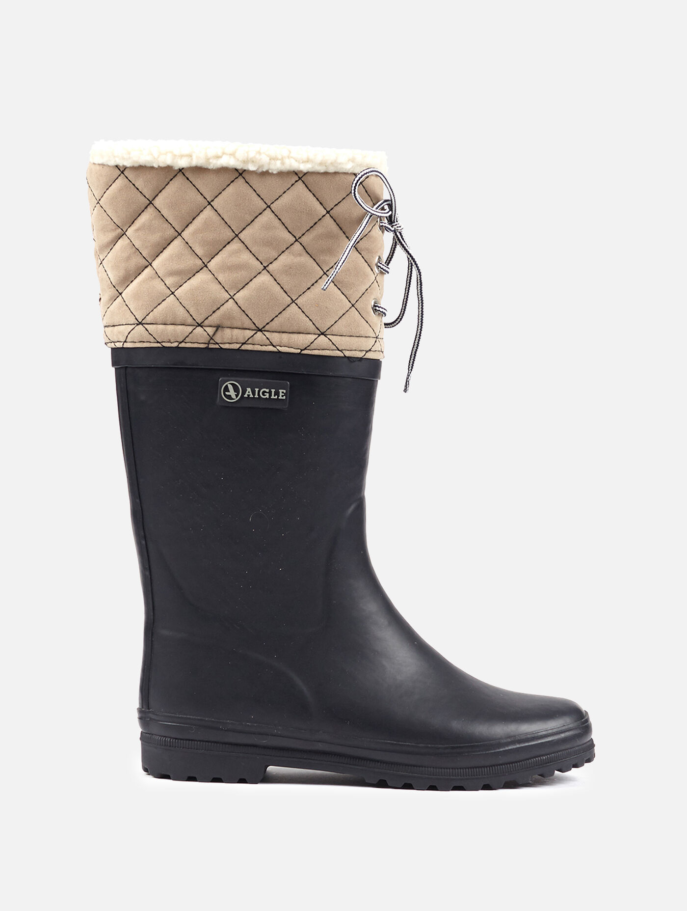 The fur-lined boot, ideal for cold weather