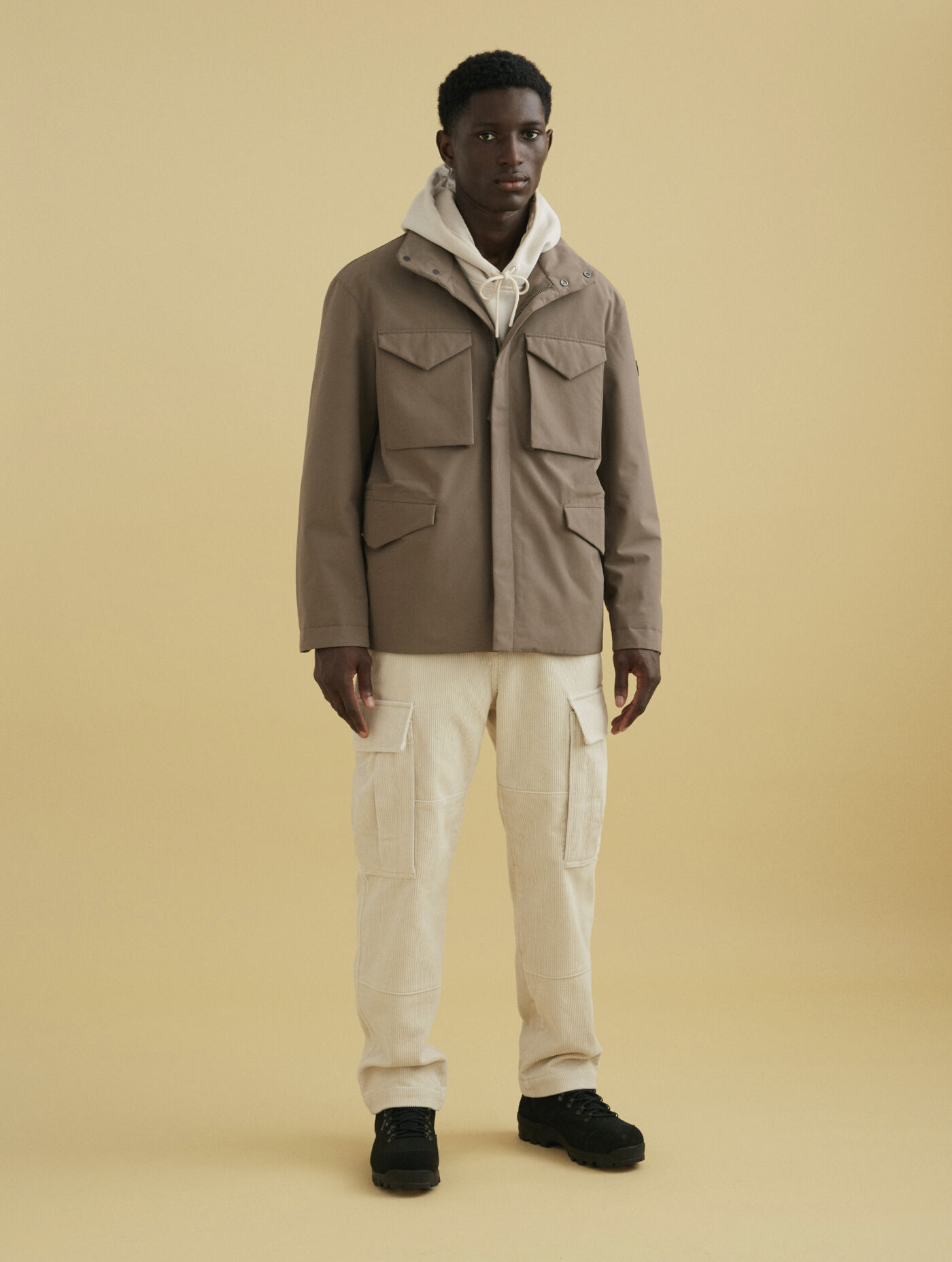 Mid-length Dupont Sorona&reg; quilted waterproof parka