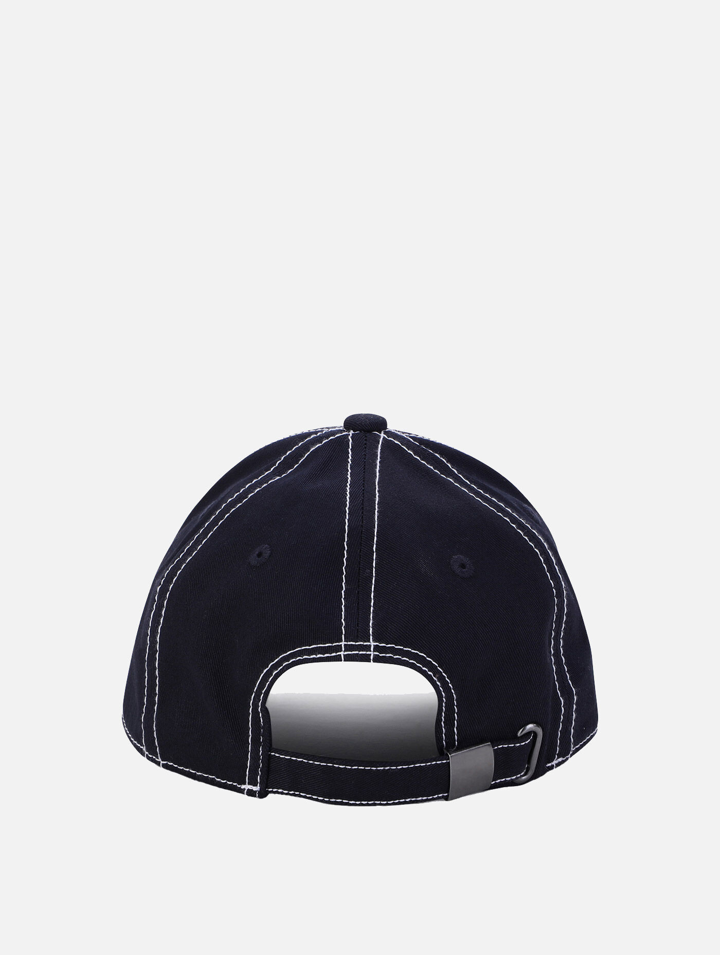 Cap with contrasting embroidery