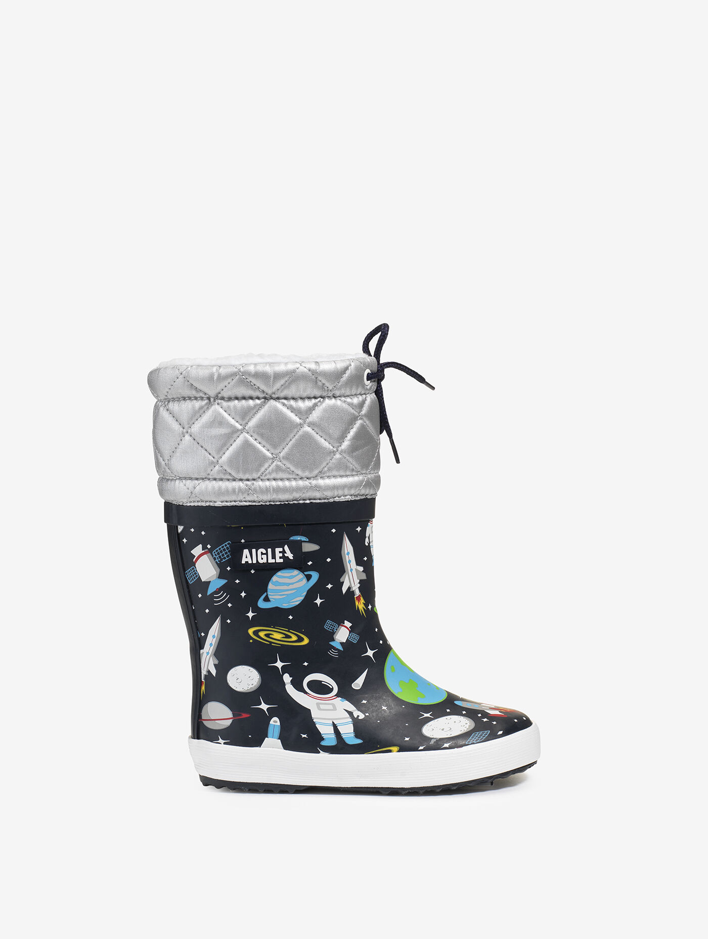 Printed version of the fur-lined children's boot.