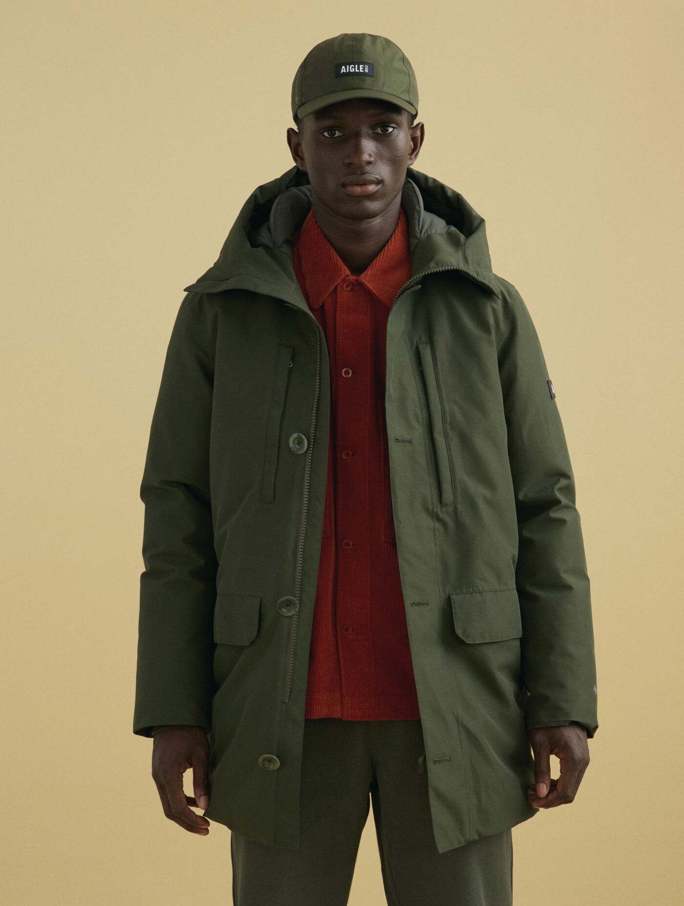 Long hooded Down Gore-Tex&reg; parka