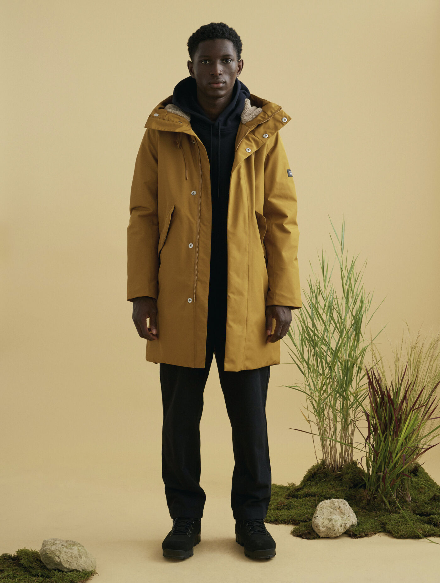 Long hooded Gore-Tex&reg; parka