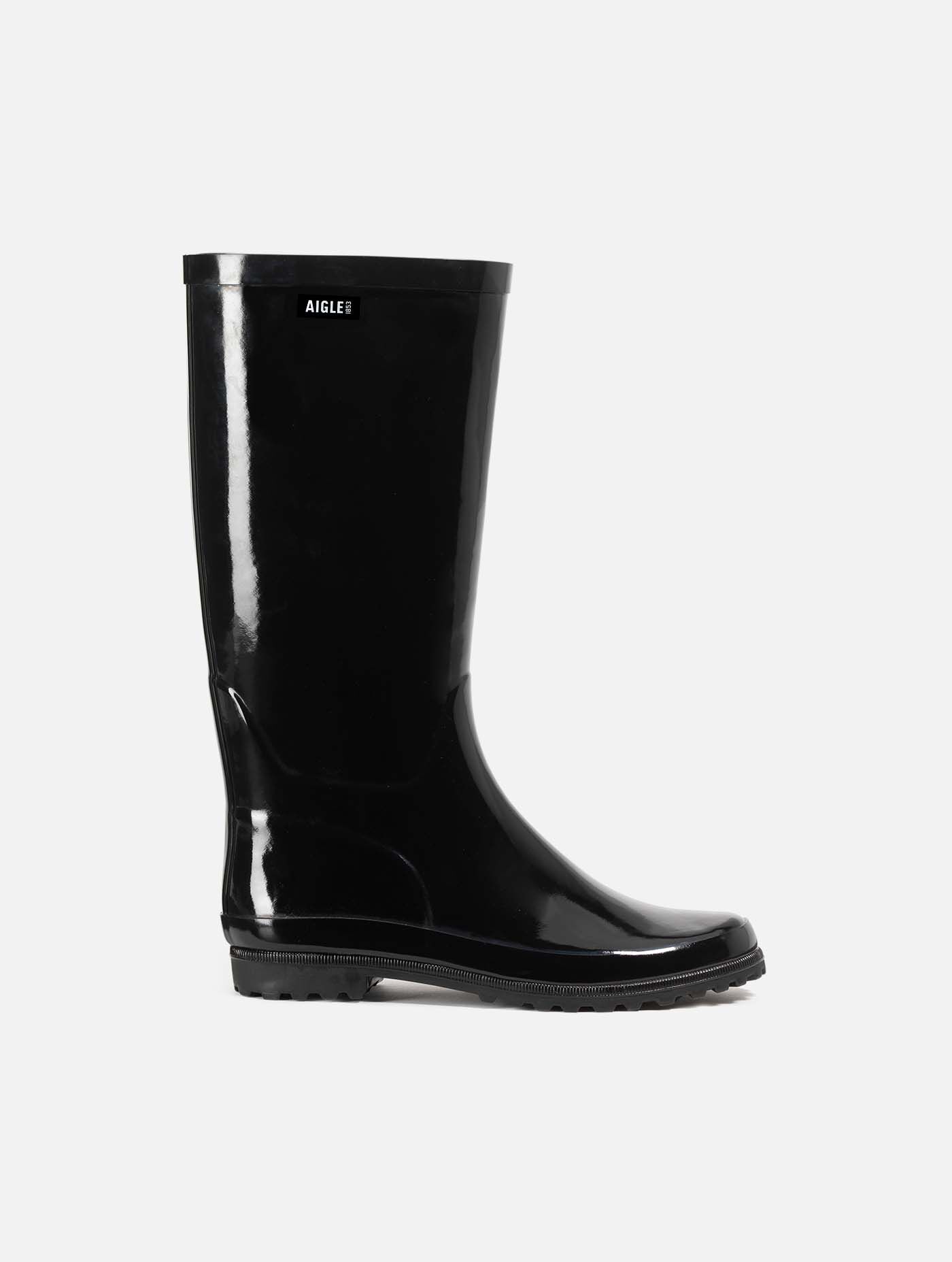 Patent rain boots