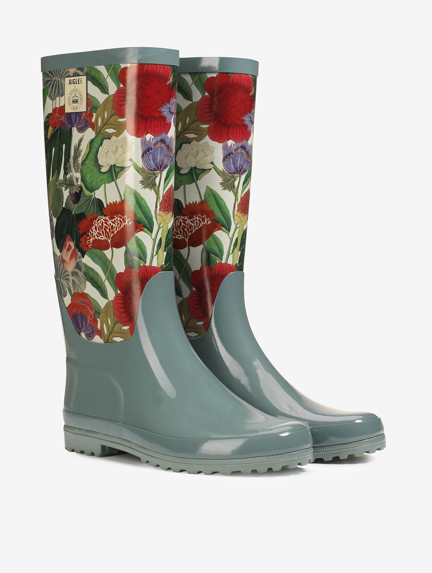 Printed version of the patent rain boots