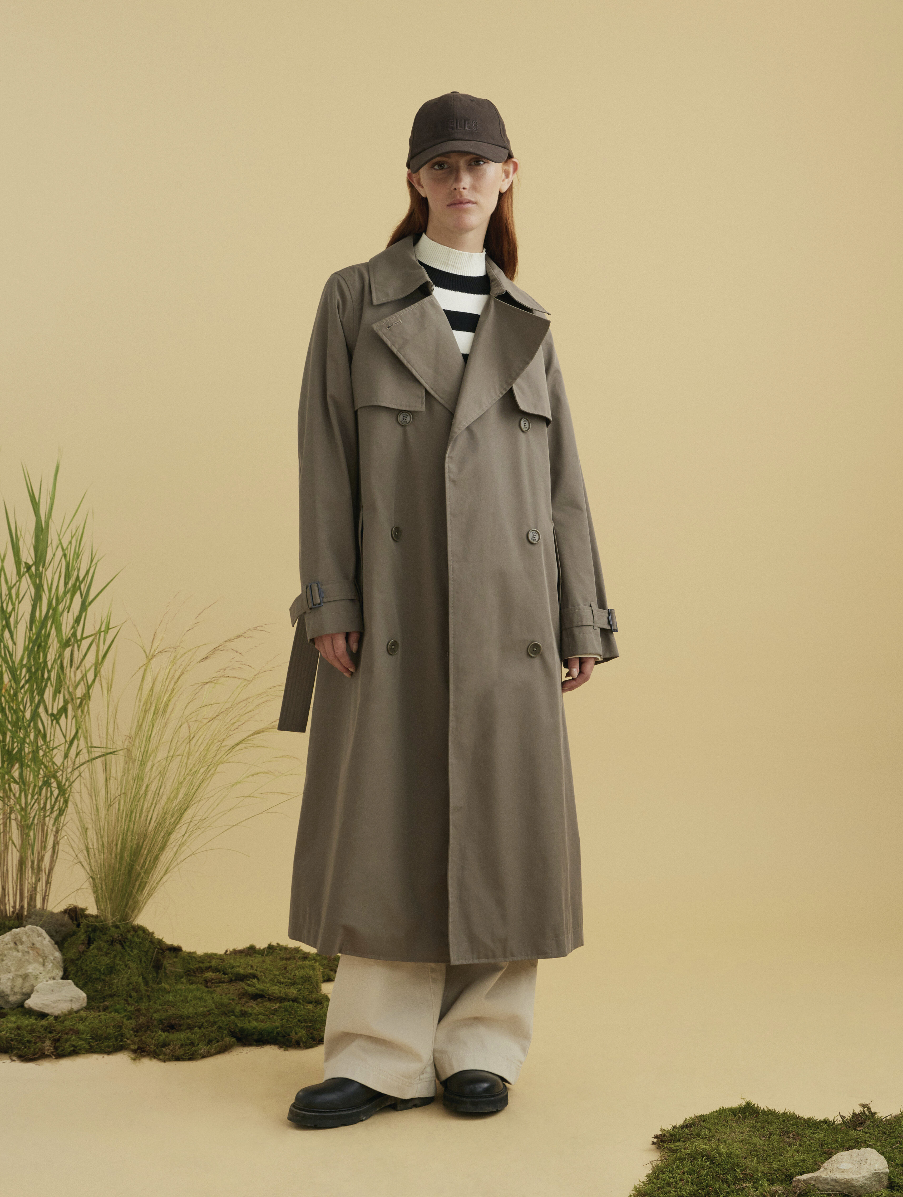 Long MTD&reg;trench coat