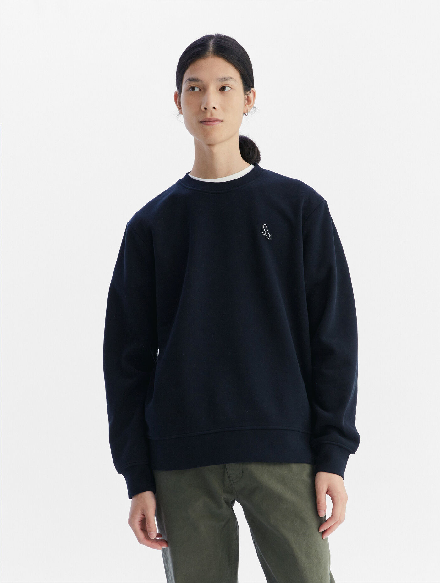 Crew neck sweatshirt