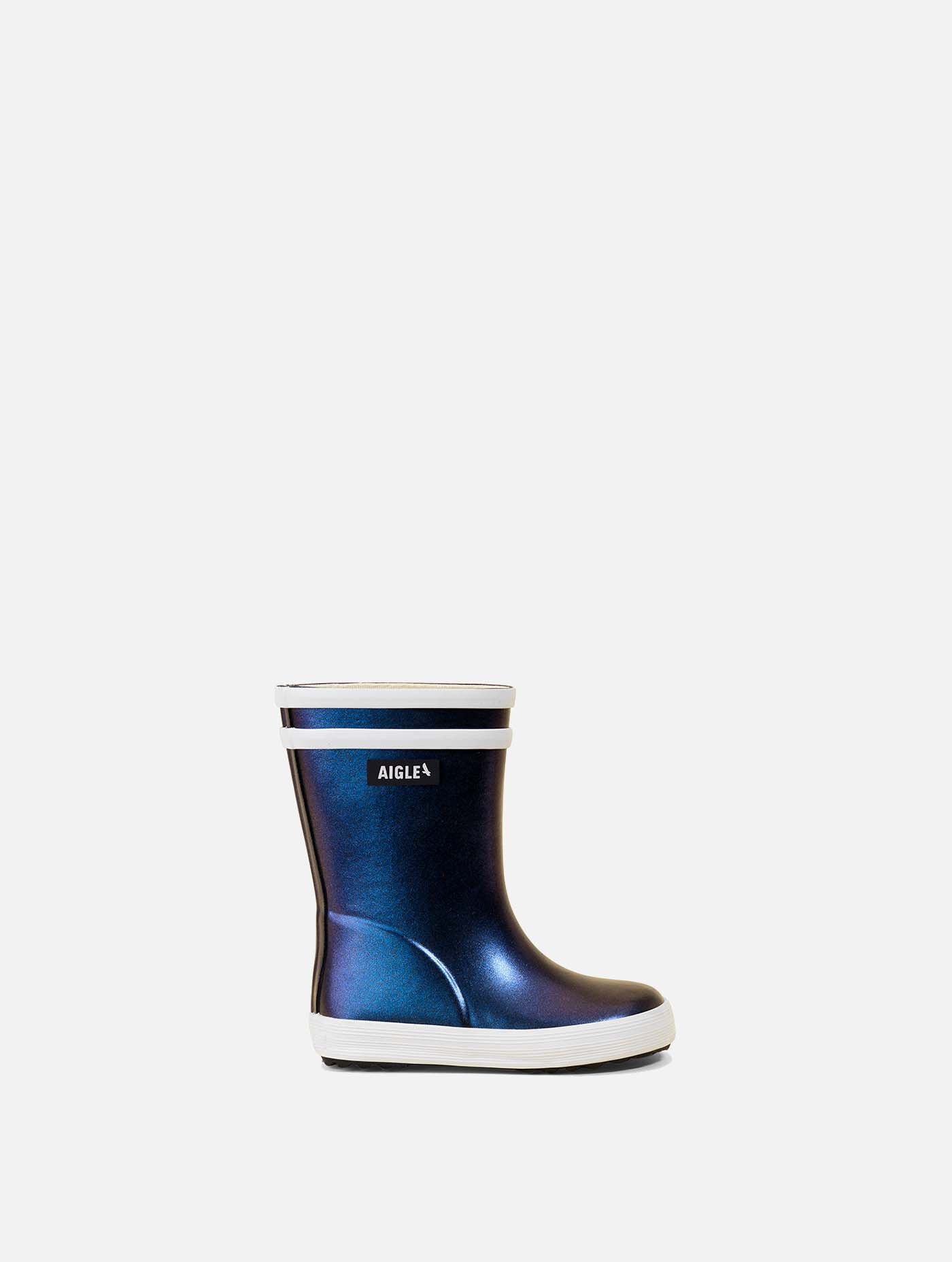 Sustainable lining, iridescent version of the iconic toddler boot