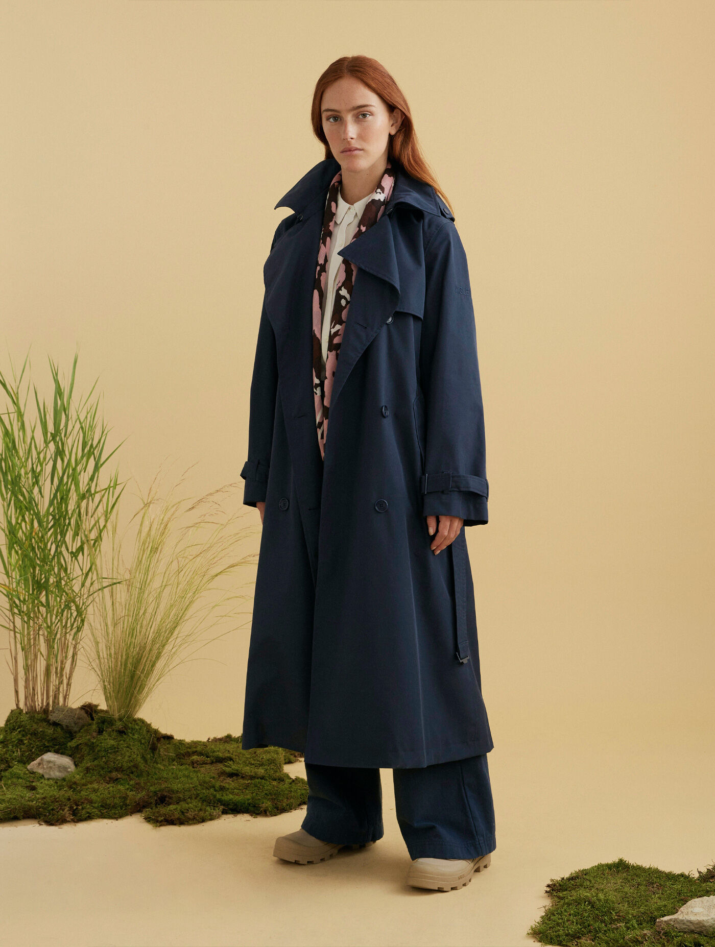 Long MTD&reg;trench coat