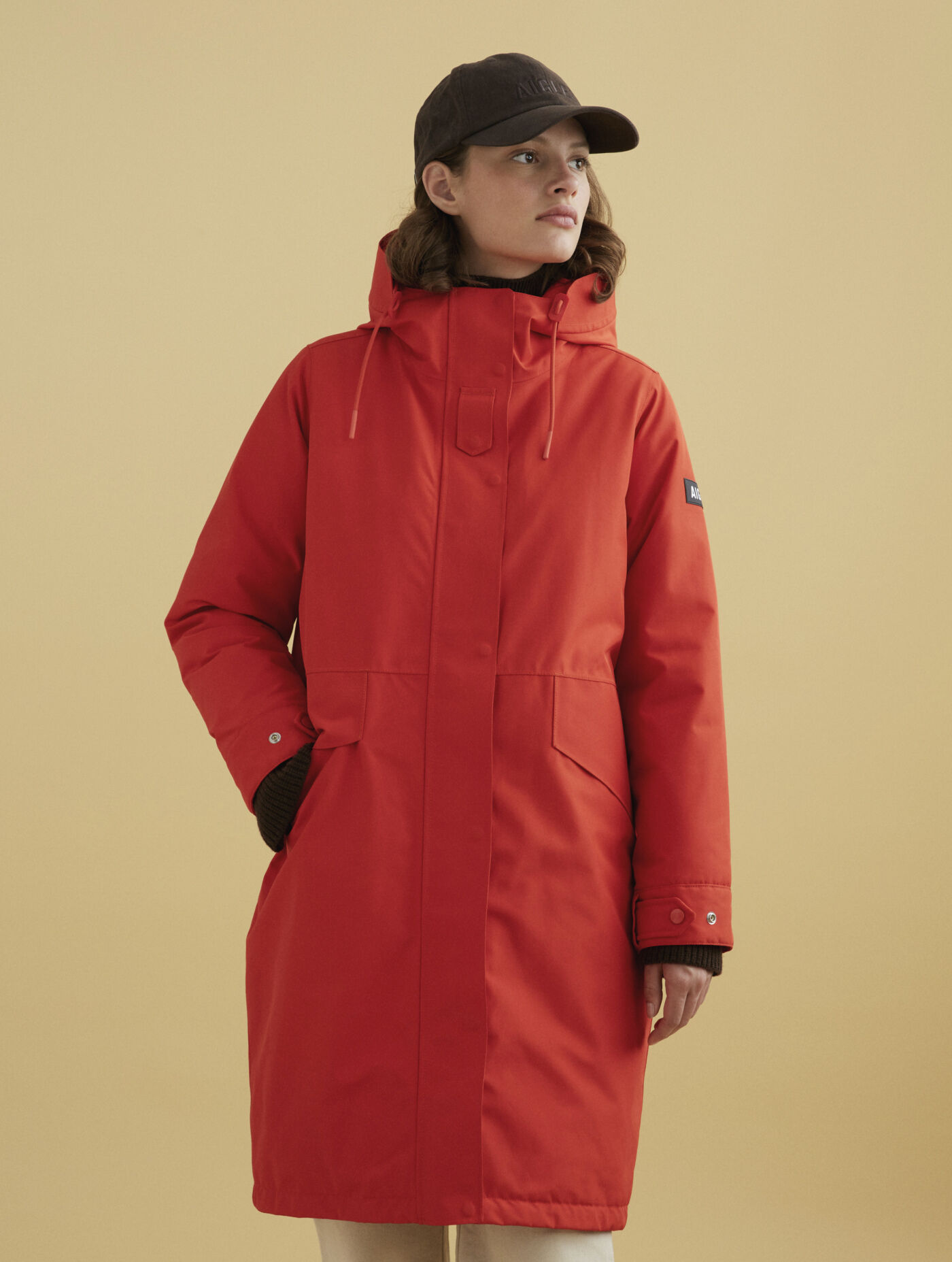 Long hooded Gore-Tex&reg;parka