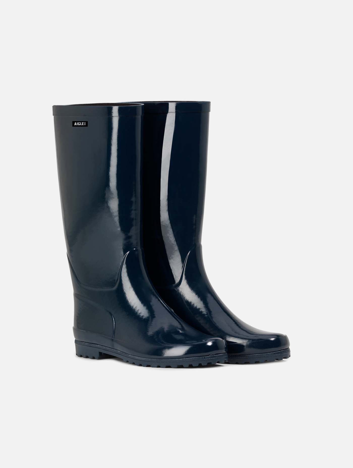 Patent rain boots