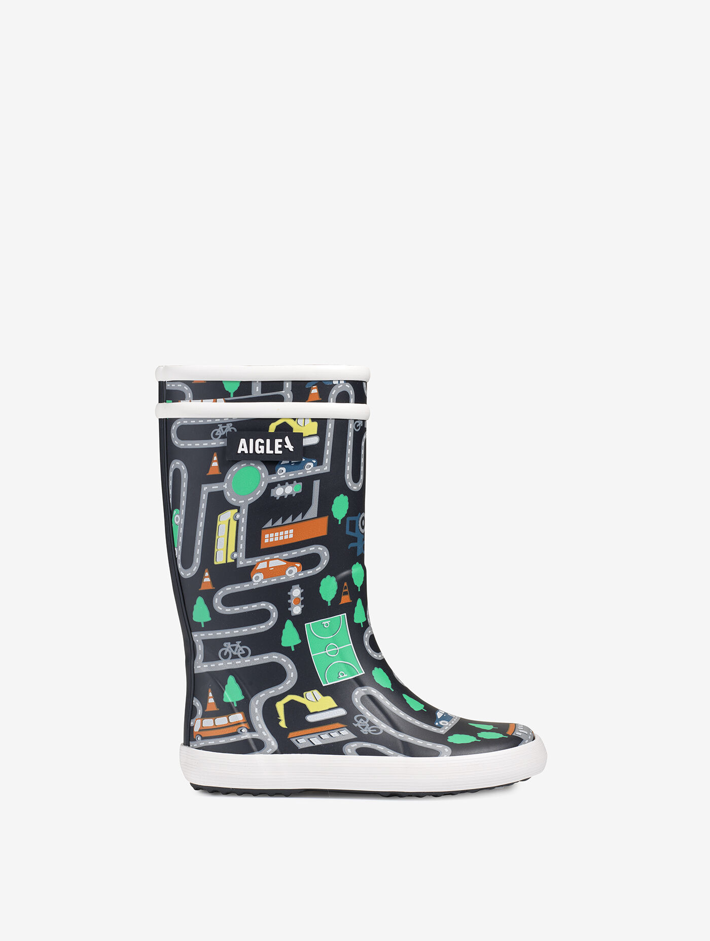 Sustainable lining, printed version of the iconic children's boot.