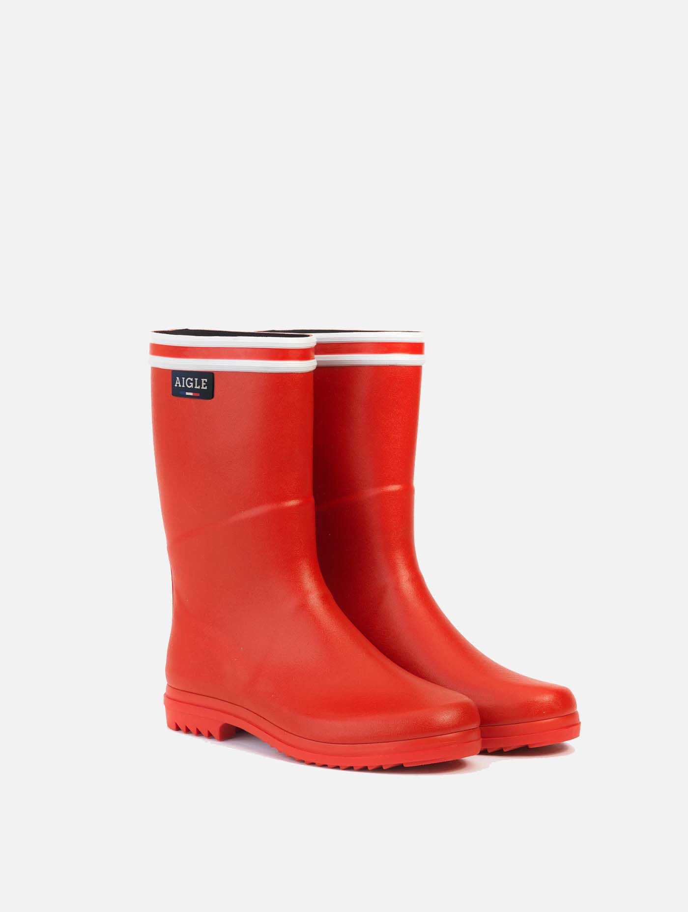 Made in France boots with the double white stripe