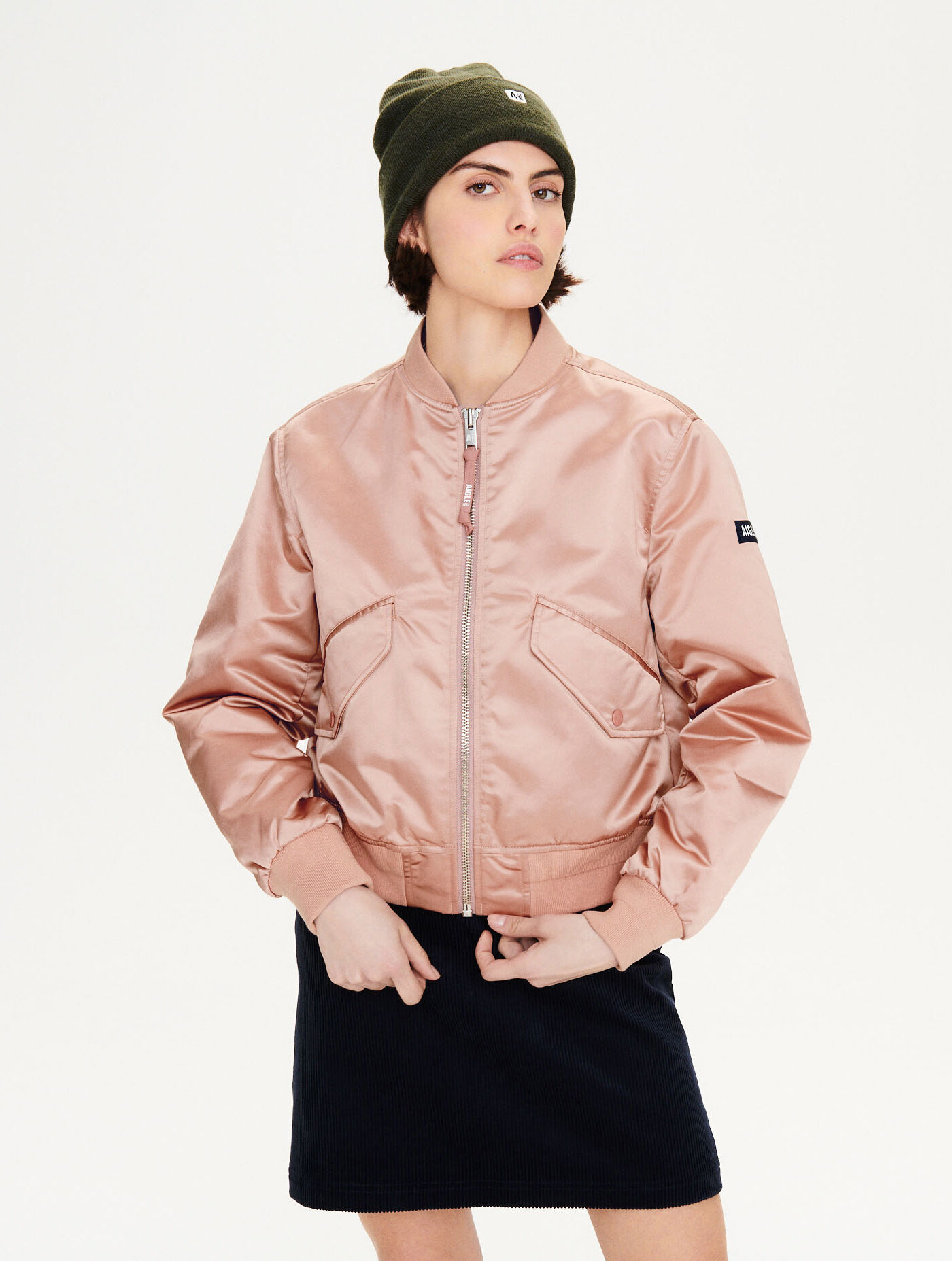 Water-repellent bomber jackets