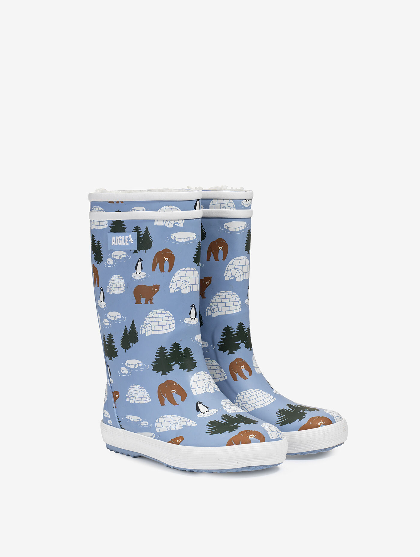 Iconic fur-lined children's boot