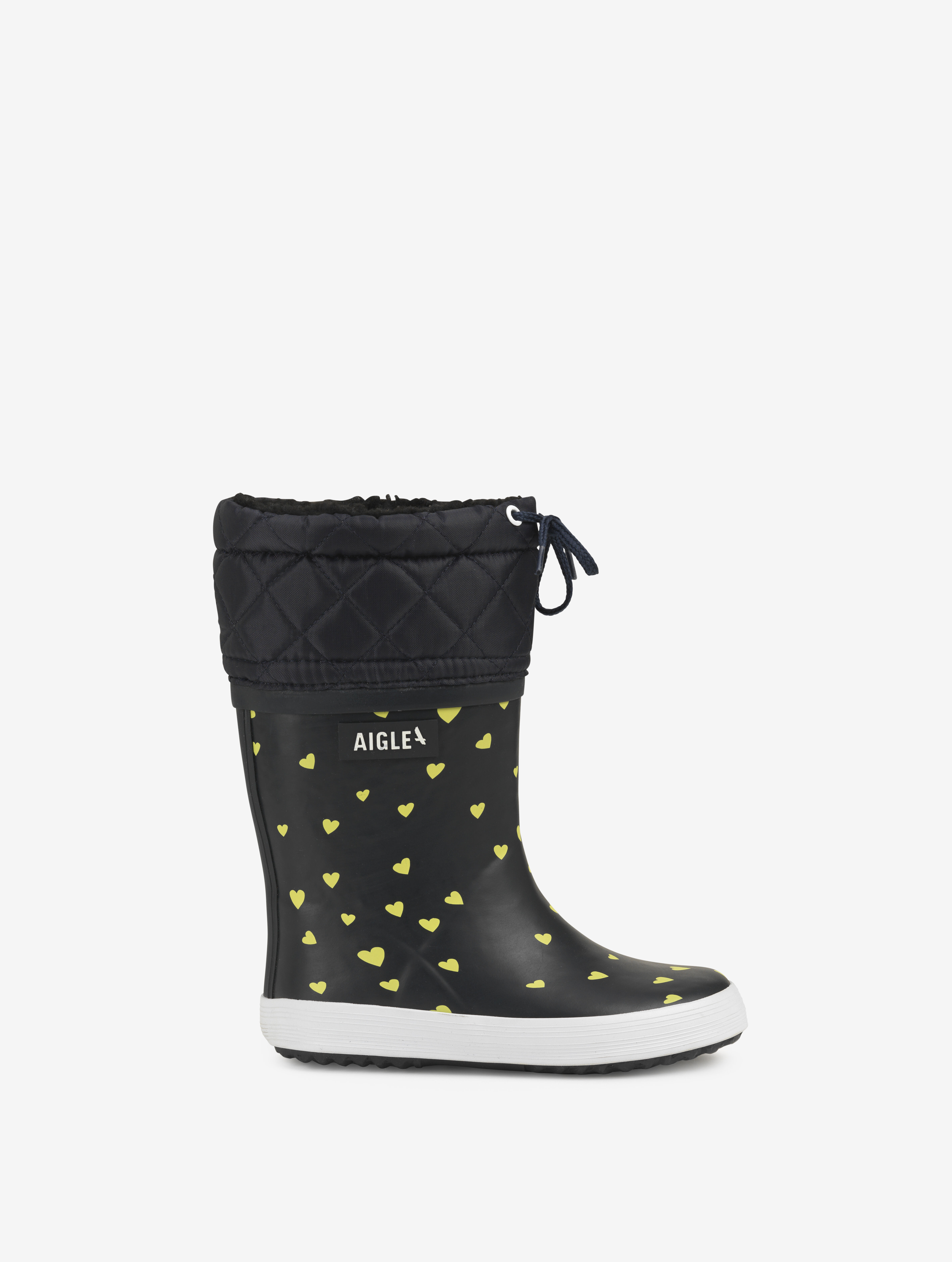 Printed version of the fur-lined children's boot.