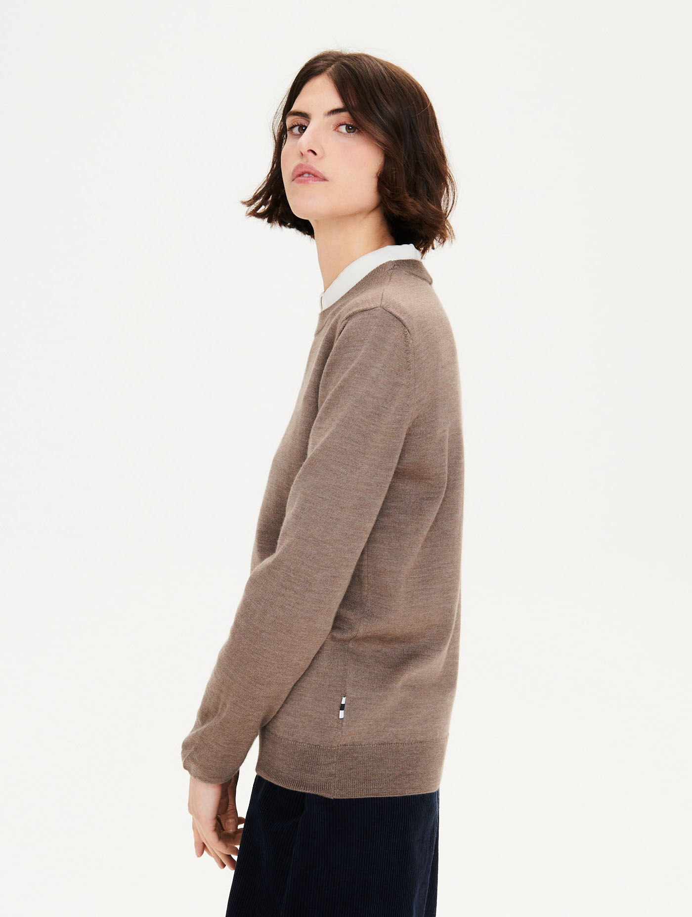 Merino crew neck jumper