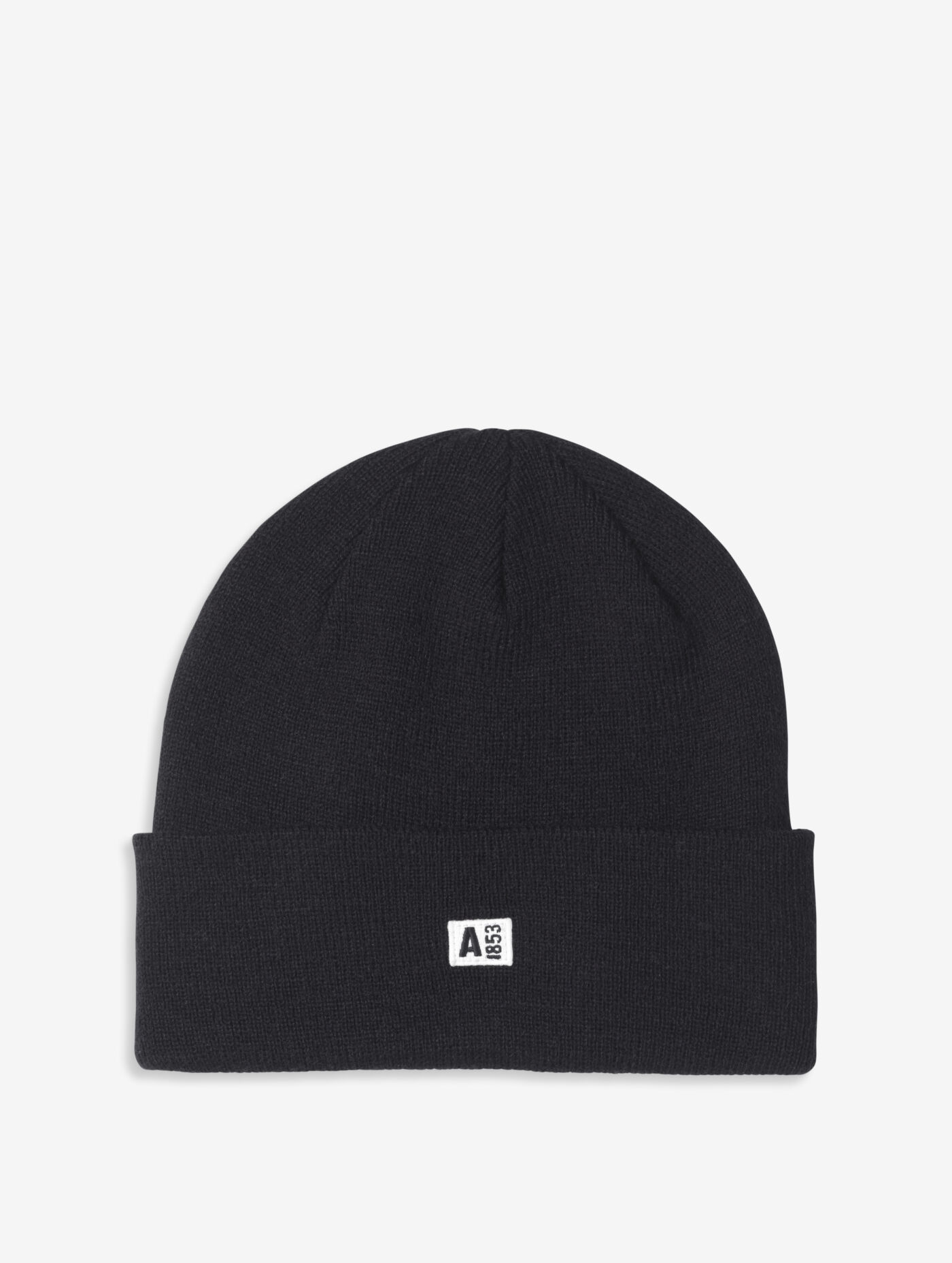 Rib-knit beanie