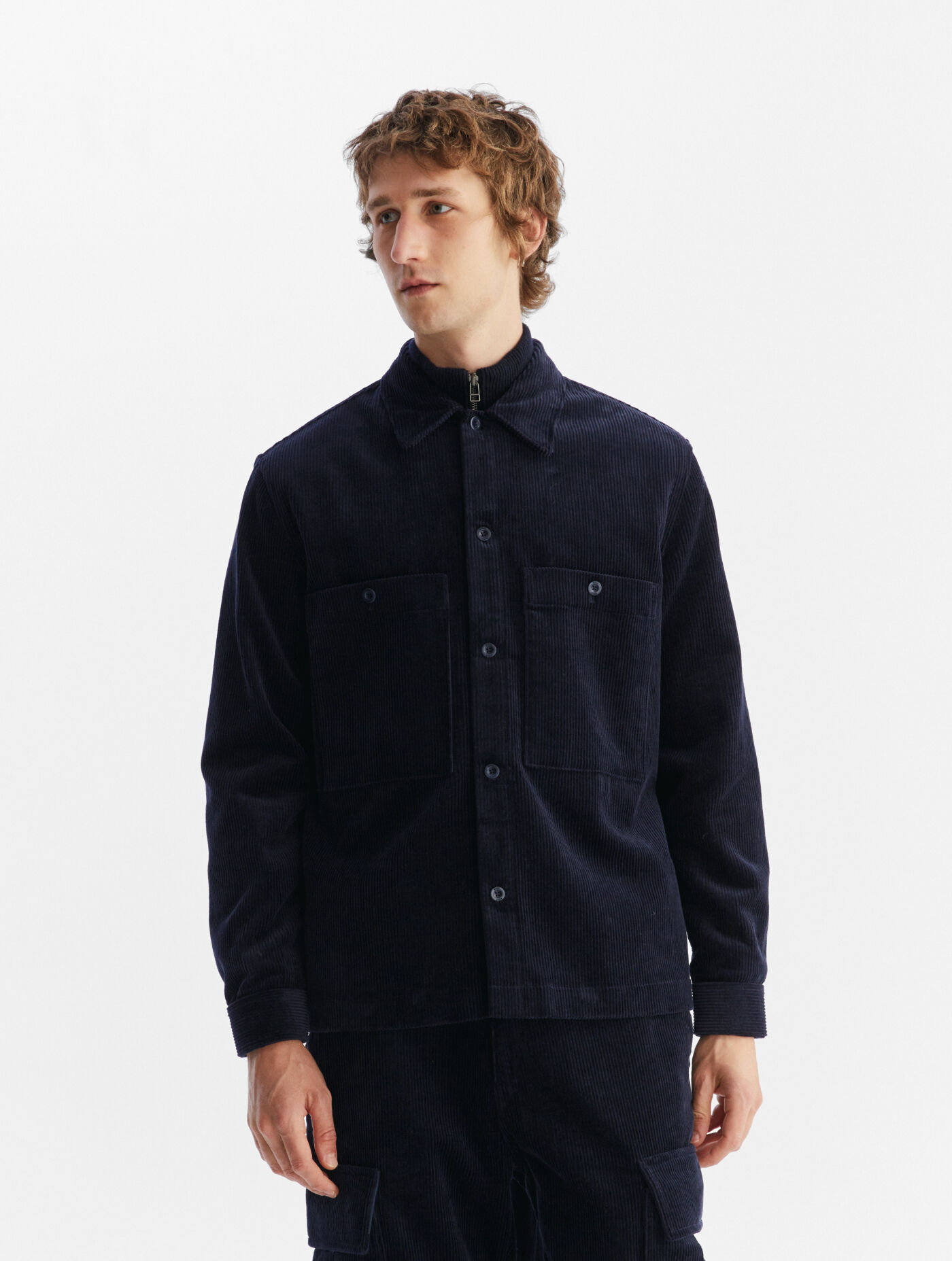 Velvet long sleeve shirt