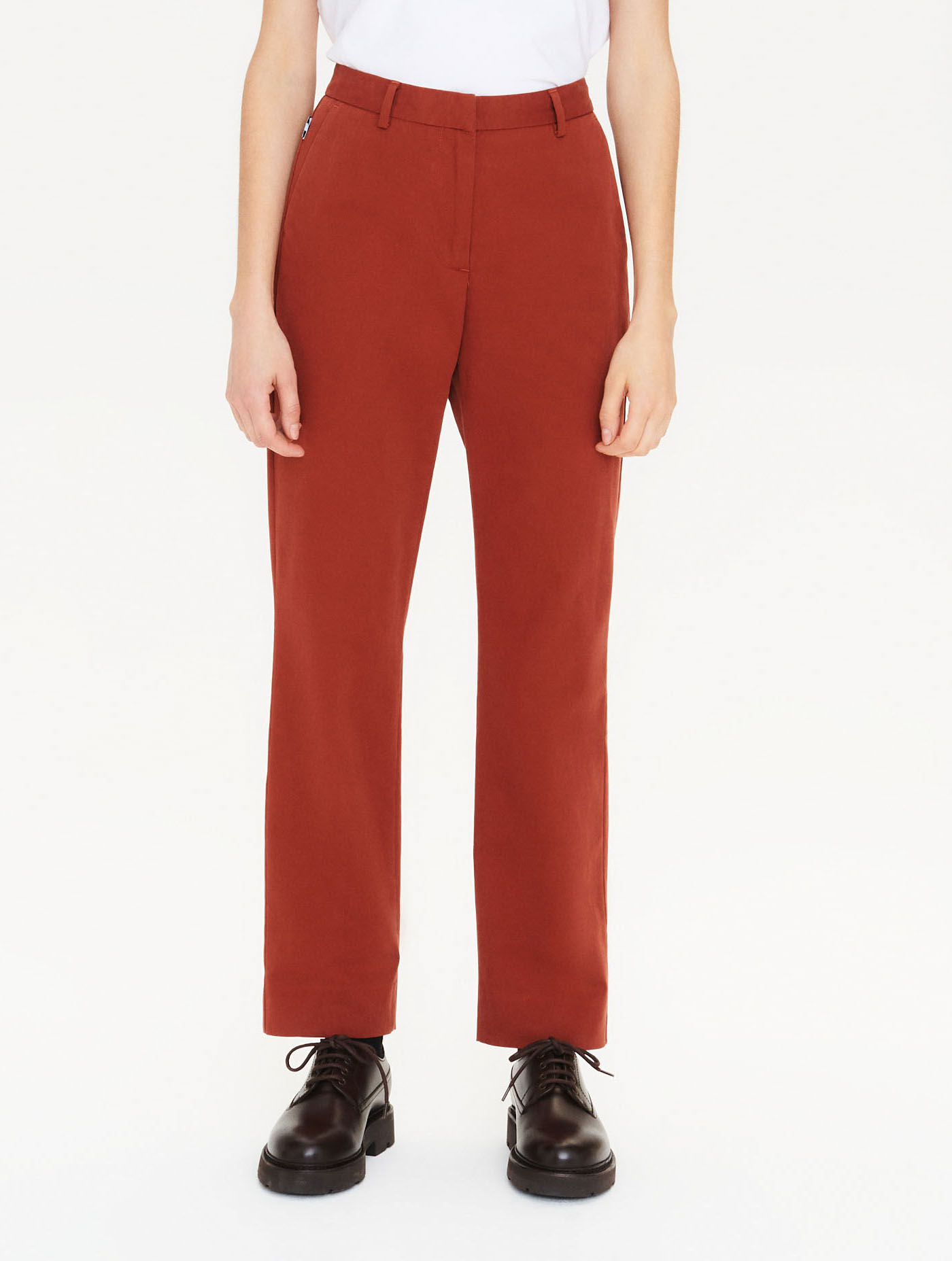 Straight-leg trousers