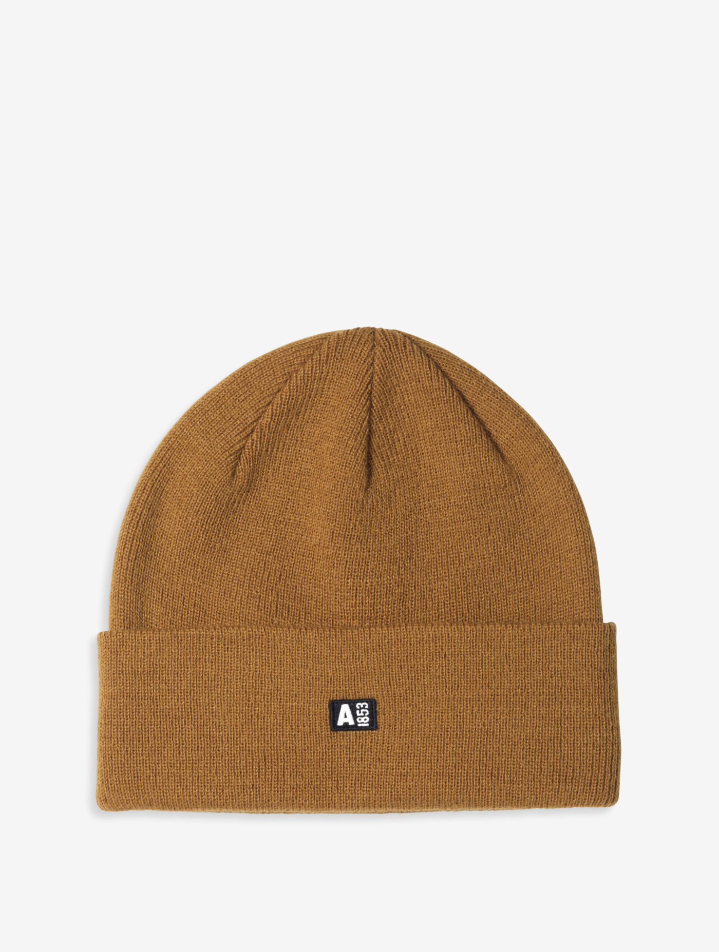 Rib-knit beanie