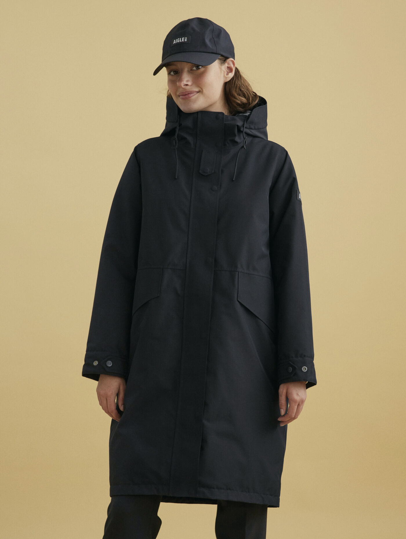 Long hooded Gore-Tex&reg;parka