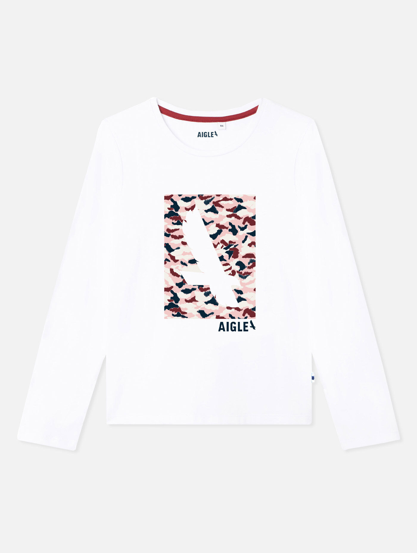 Aigle printed long-sleeved t-shirt