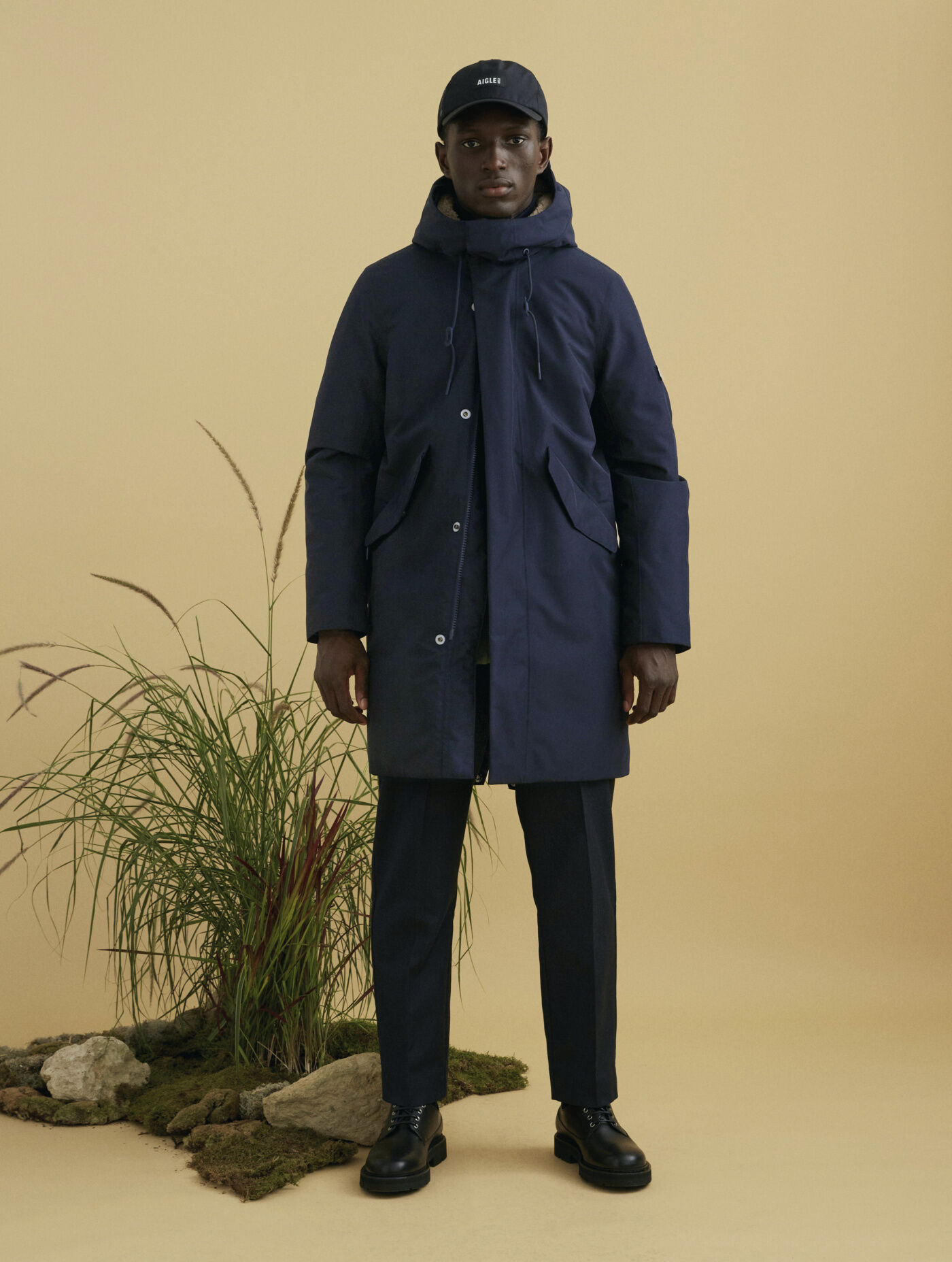 Long hooded Gore-Tex&reg; parka