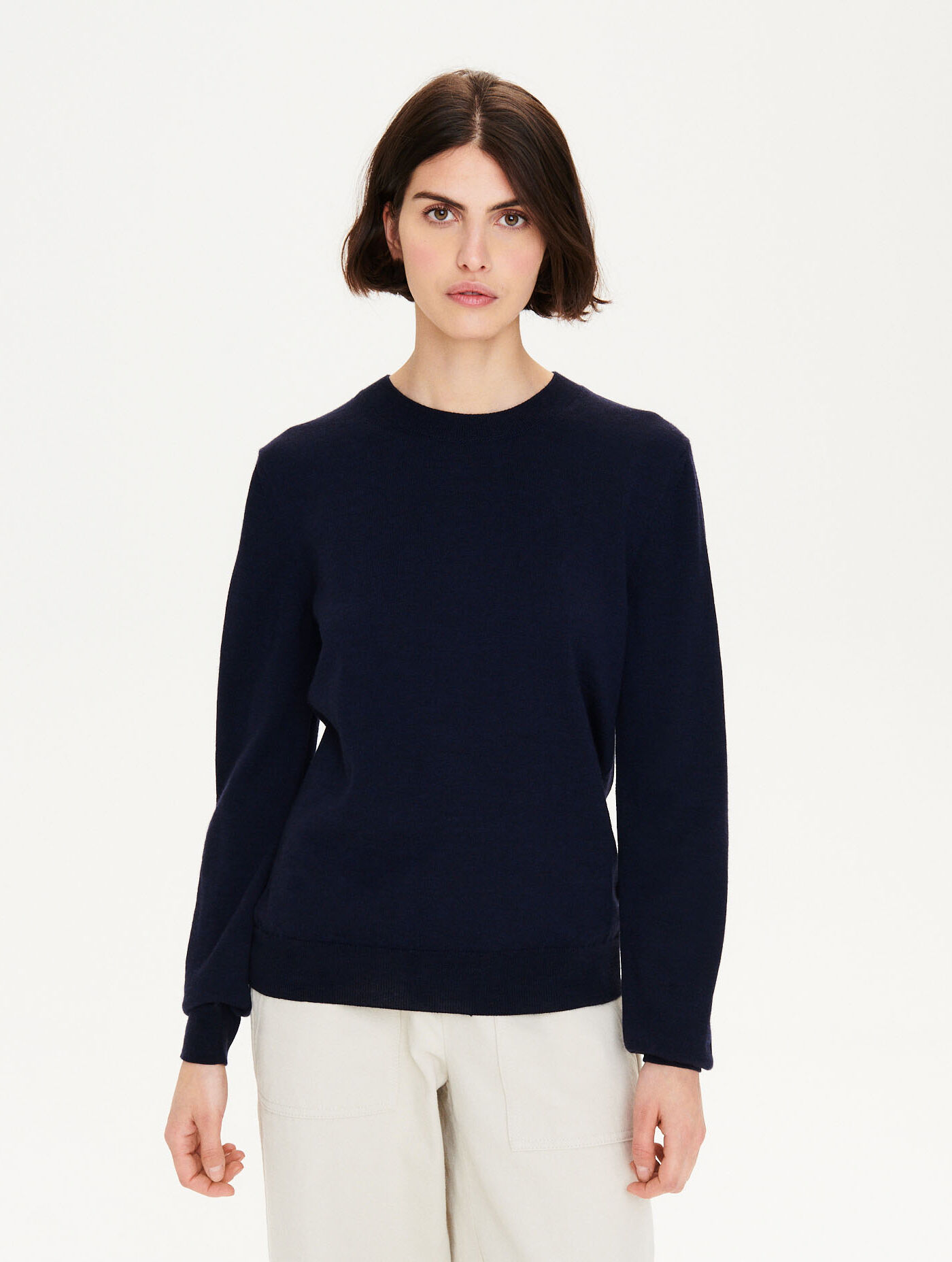 Merino crew neck jumper