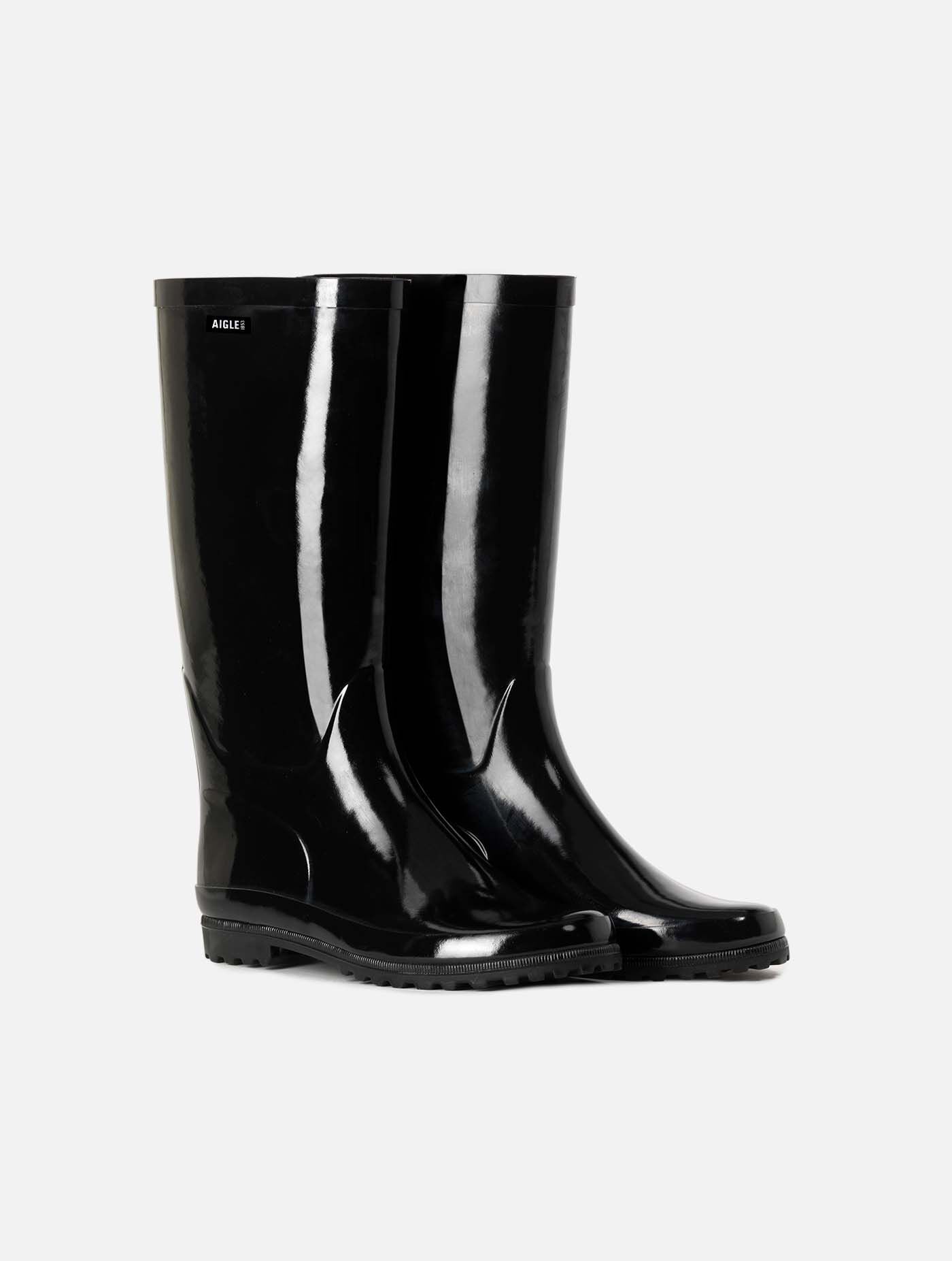 Patent rain boots