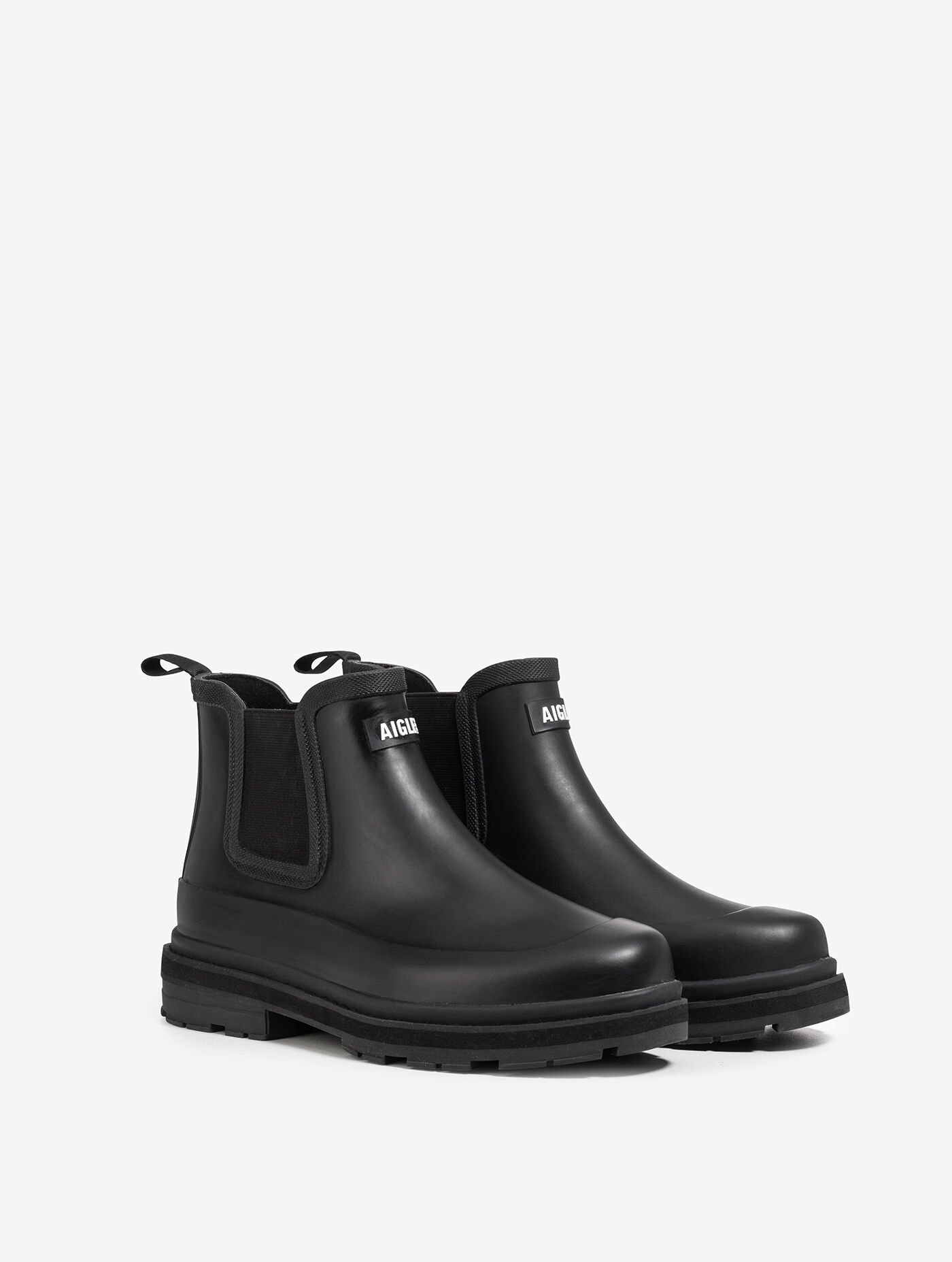 Hybrid ankle rain boots
