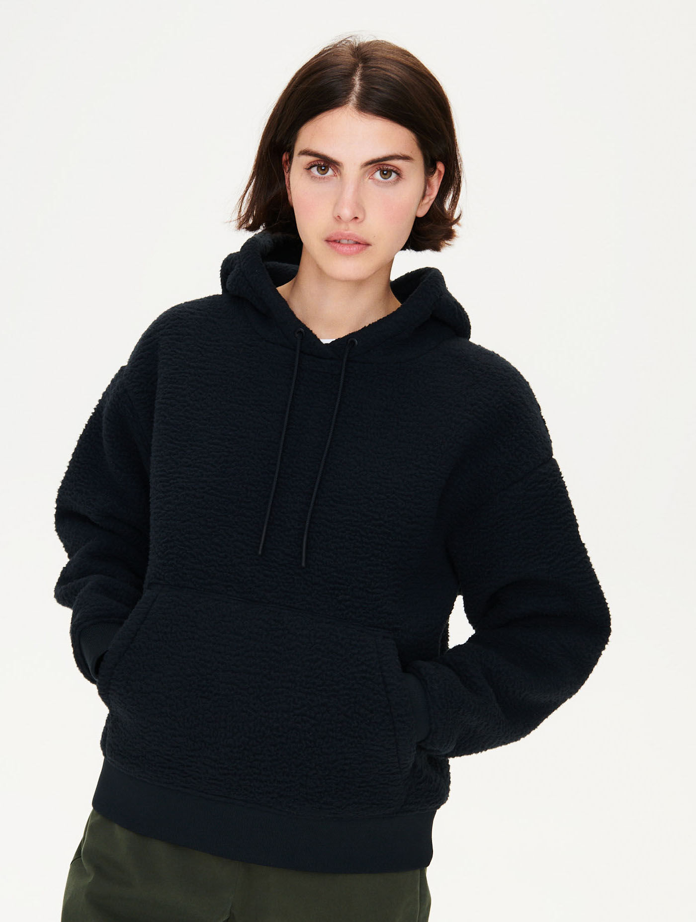 Hooded Sherpa fleece
