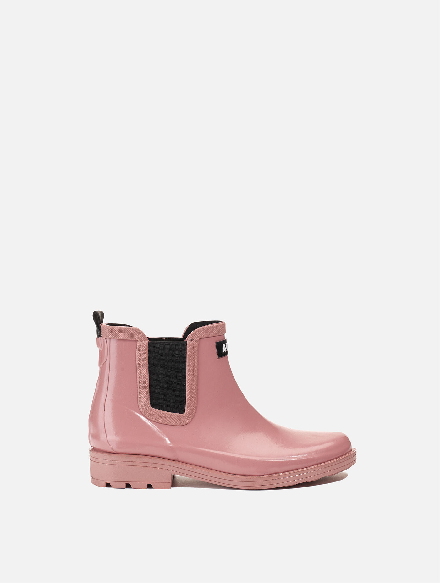 Equestrian-inspired ankle rain boots