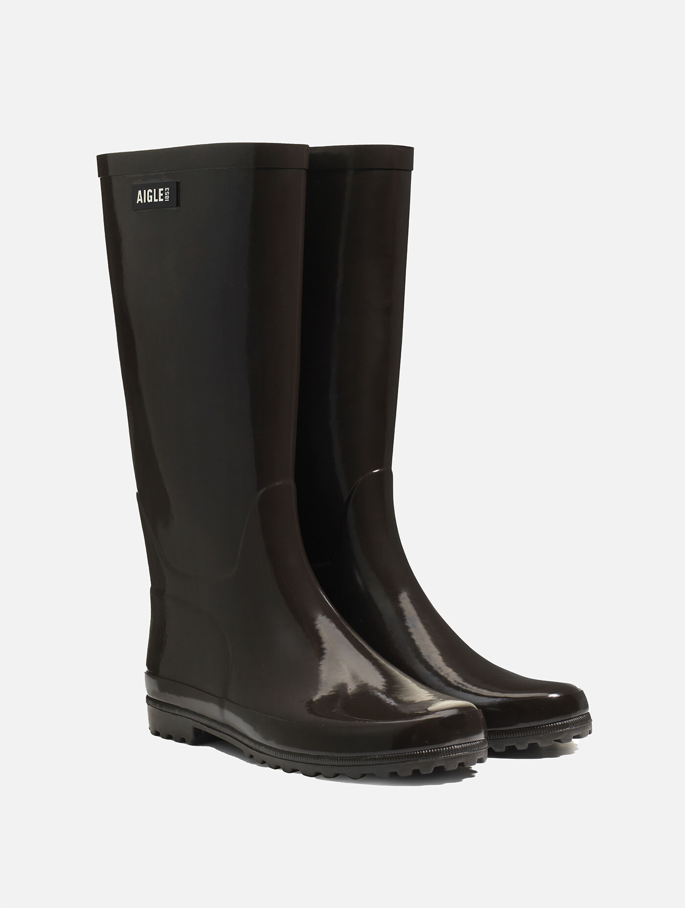Patent rain boots