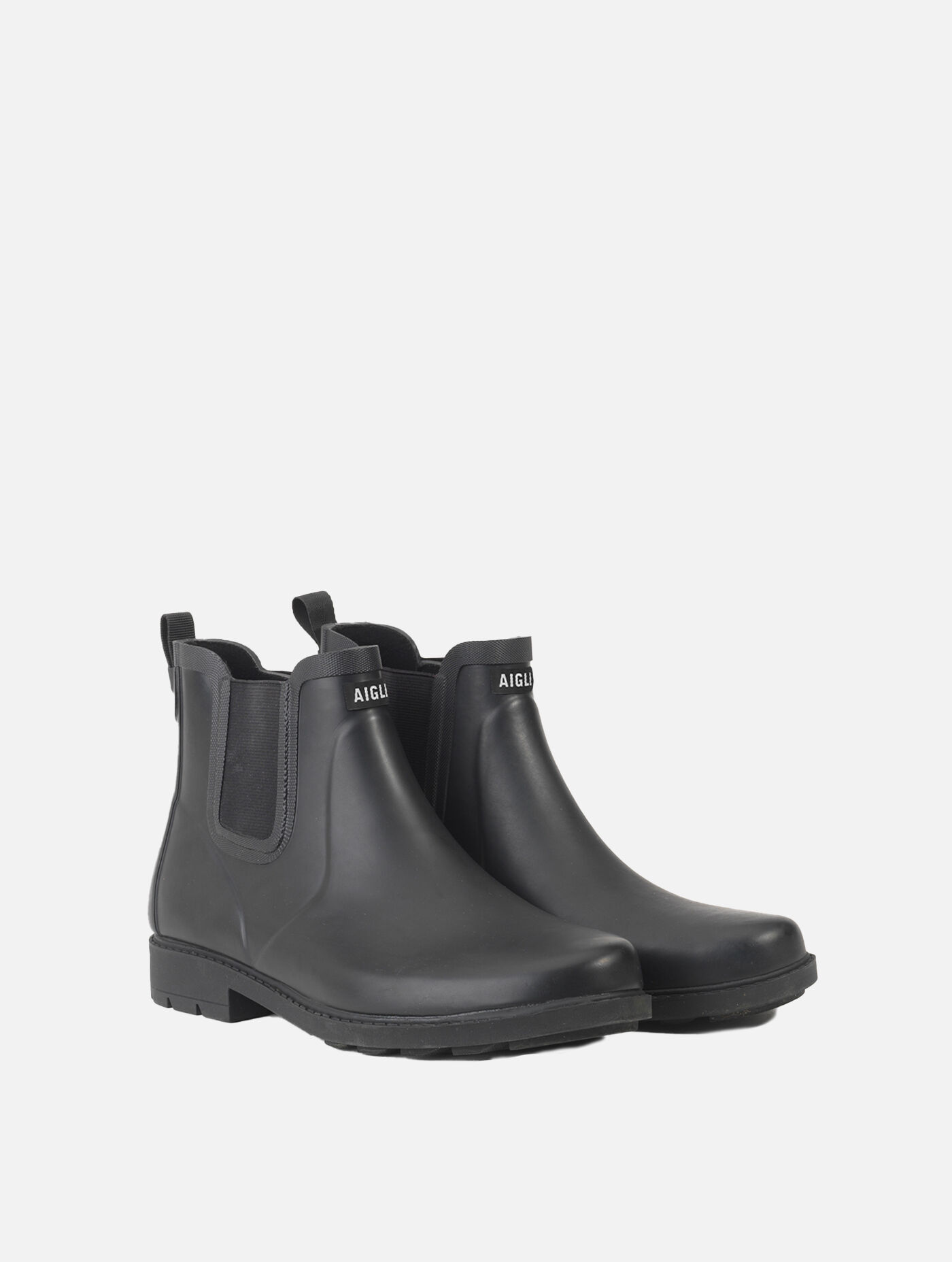 Equestrian-inspired ankle rain boots