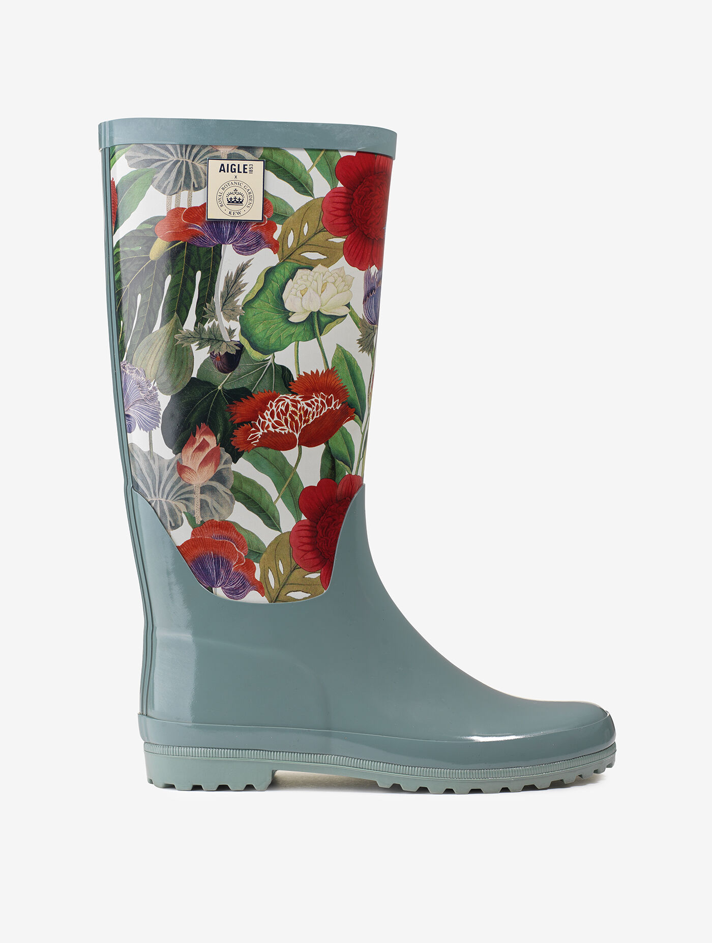 Printed version of the patent rain boots