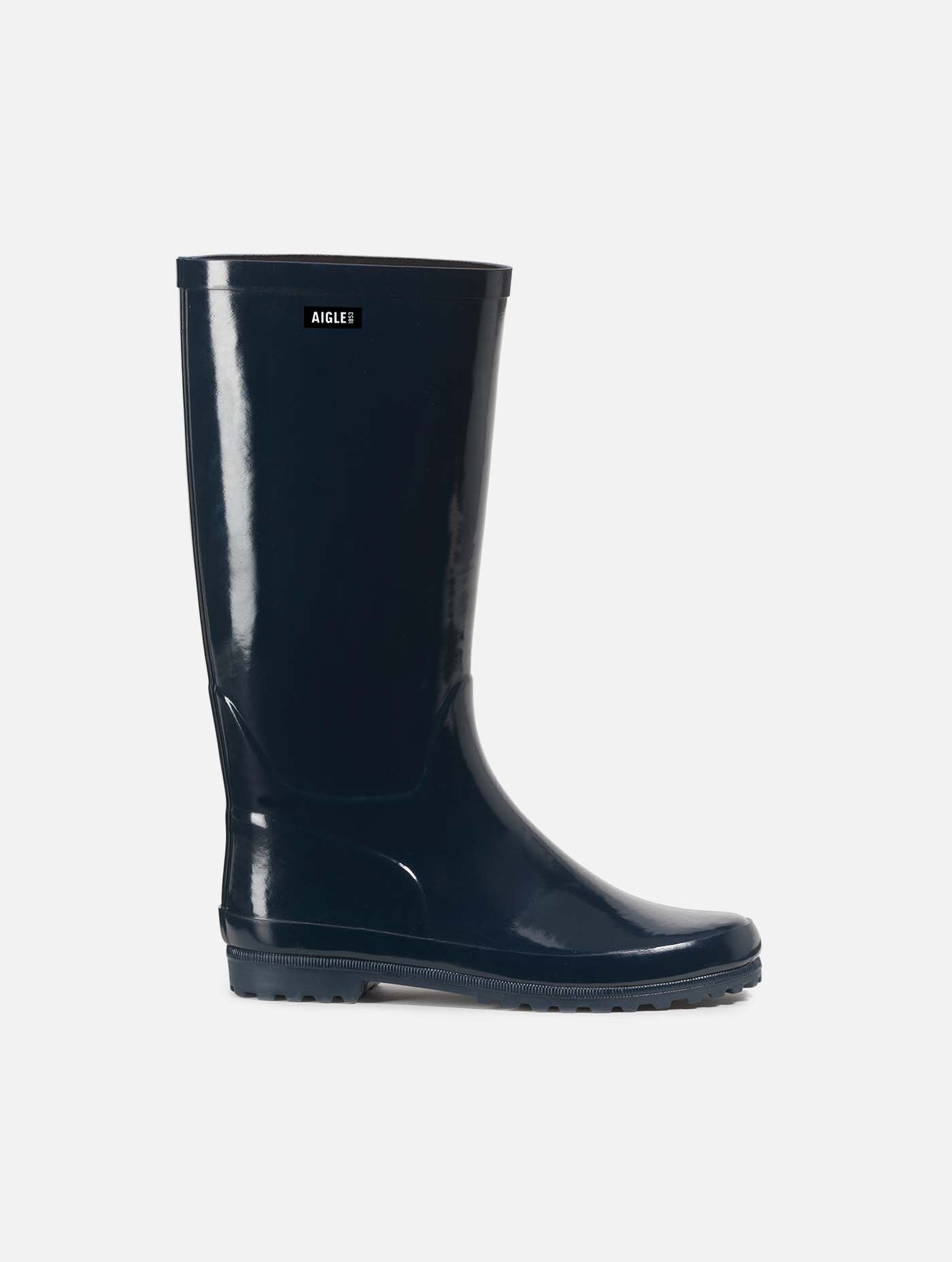 Patent rain boots