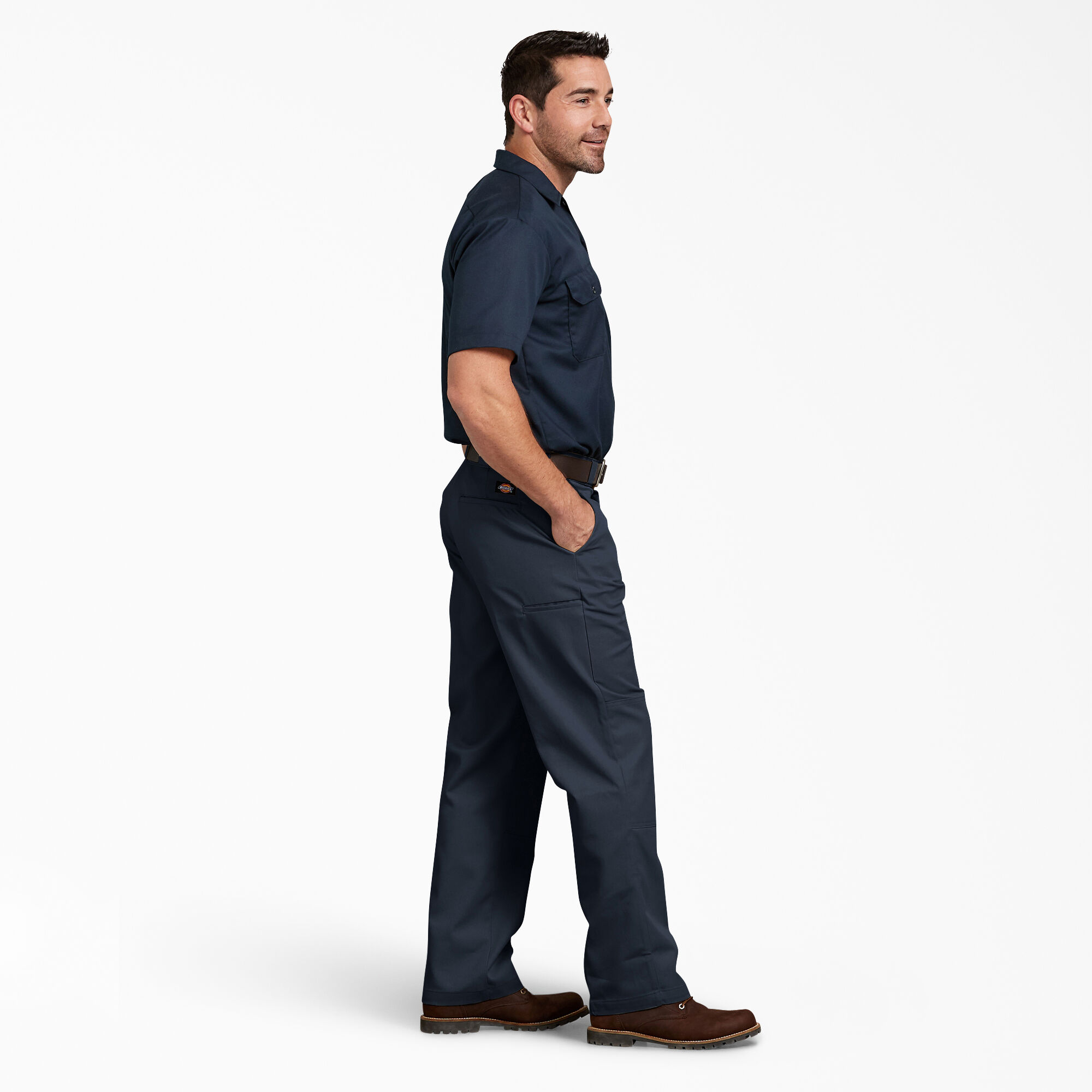 Relaxed Fit Double Knee Work Pants