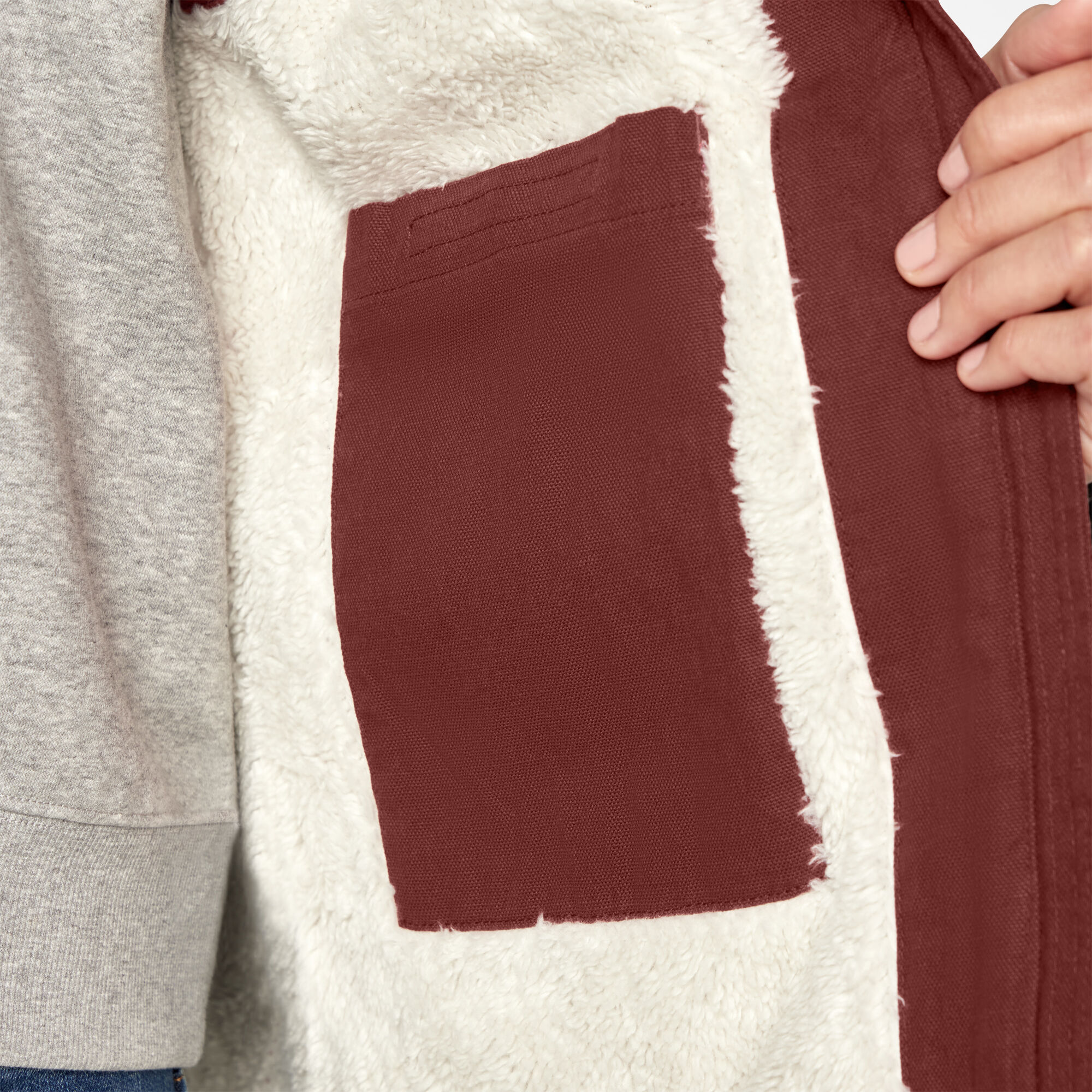 Women's Fleece Lined Duck Canvas Vest