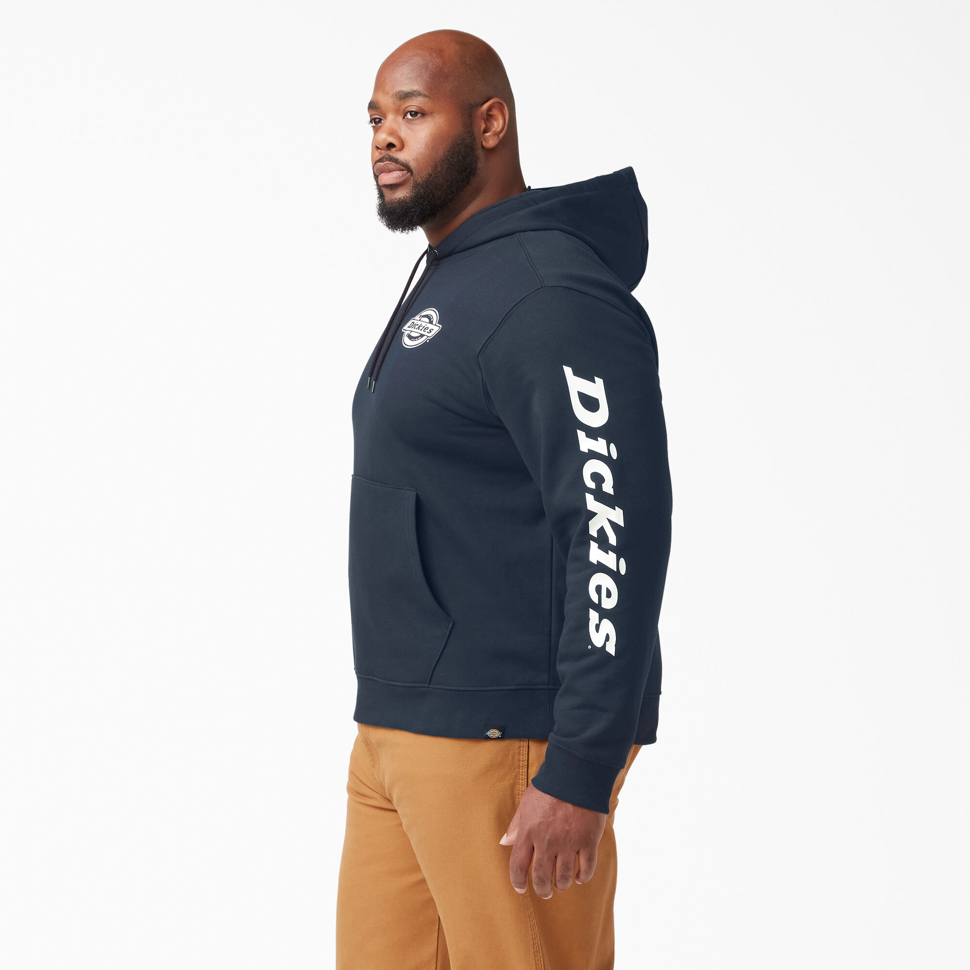 Logo Sleeve Fleece Hoodie