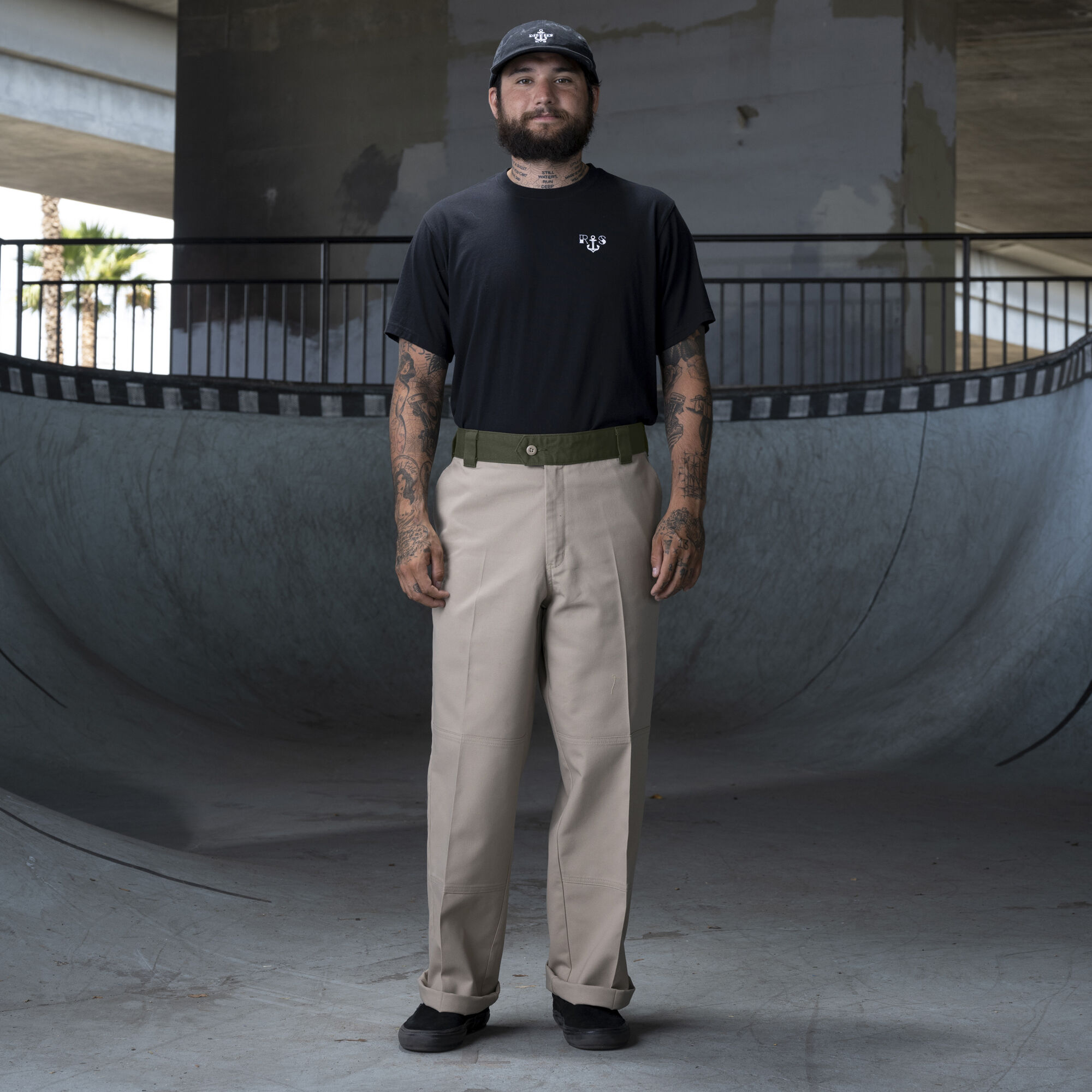 Ronnie Sandoval Loose Fit Double Knee Pants