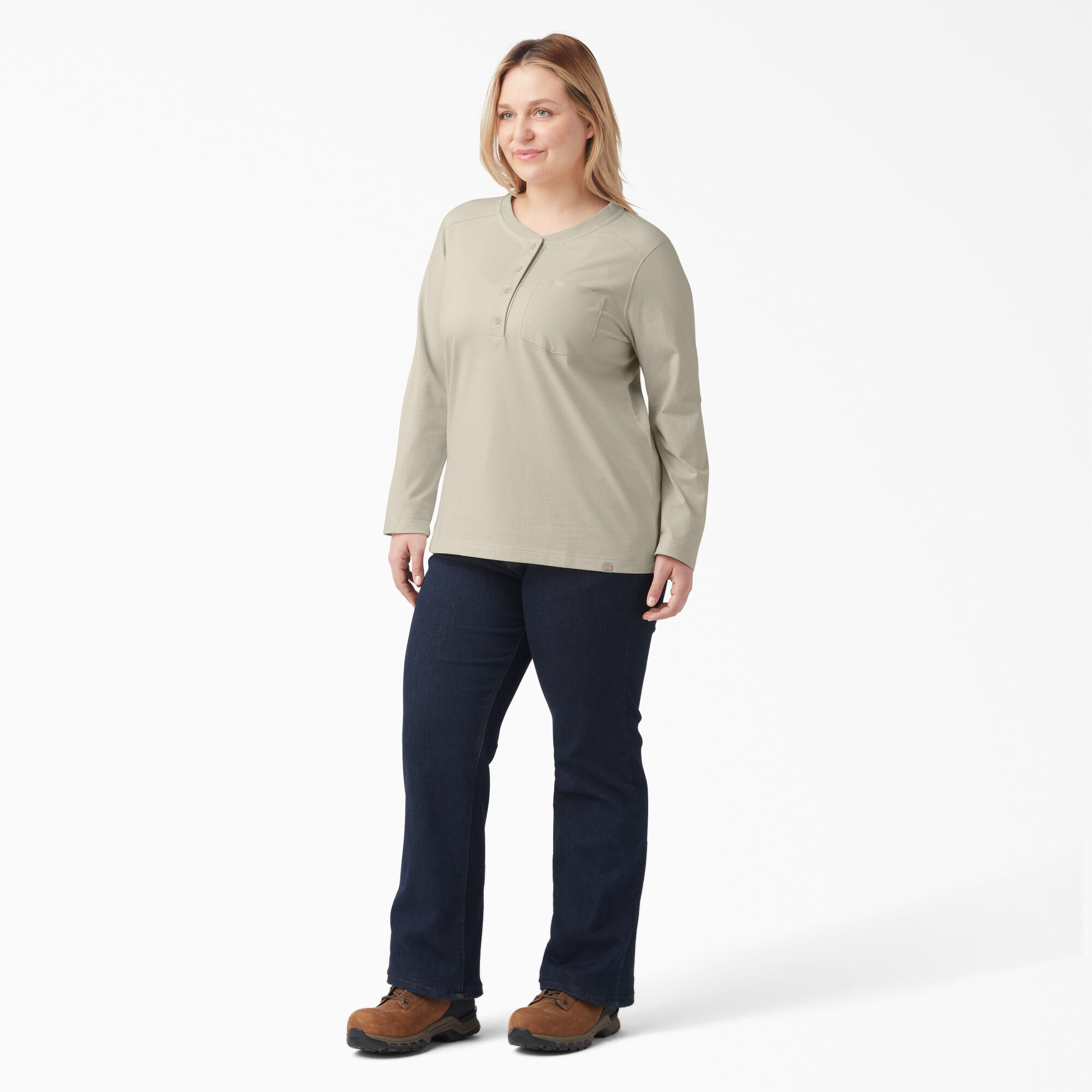 Women's Plus Heavyweight Henley