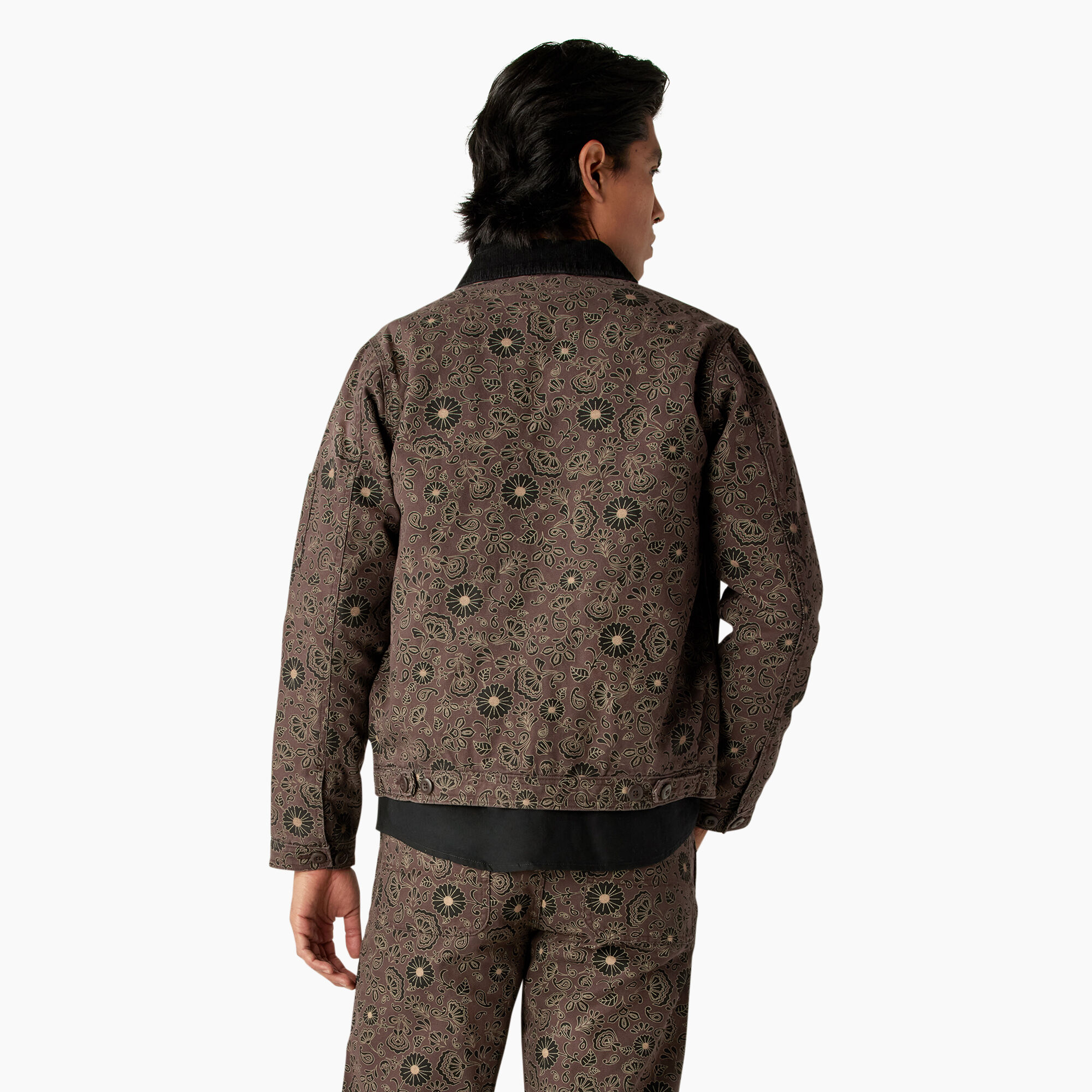 Ellis Floral Print Duck Canvas Jacket