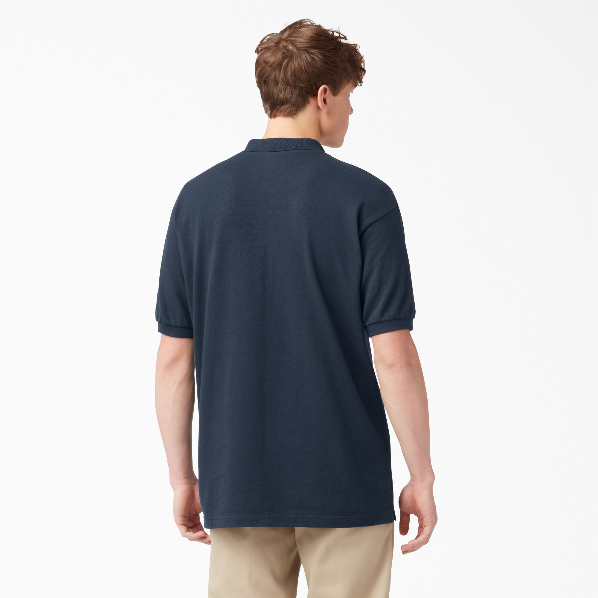 Adult Size Piqué Short Sleeve Polo