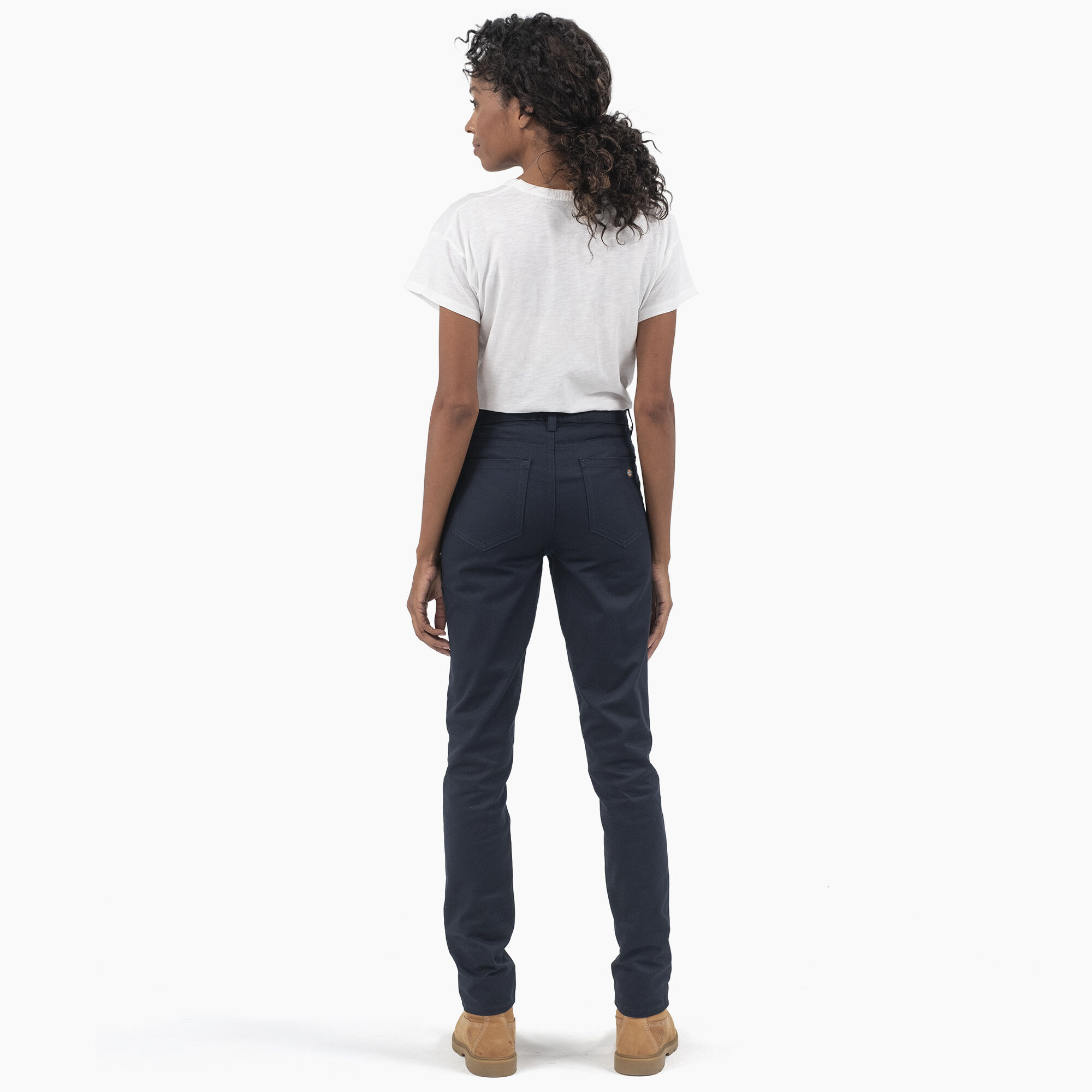 Women's High Rise Skinny Twill Pants